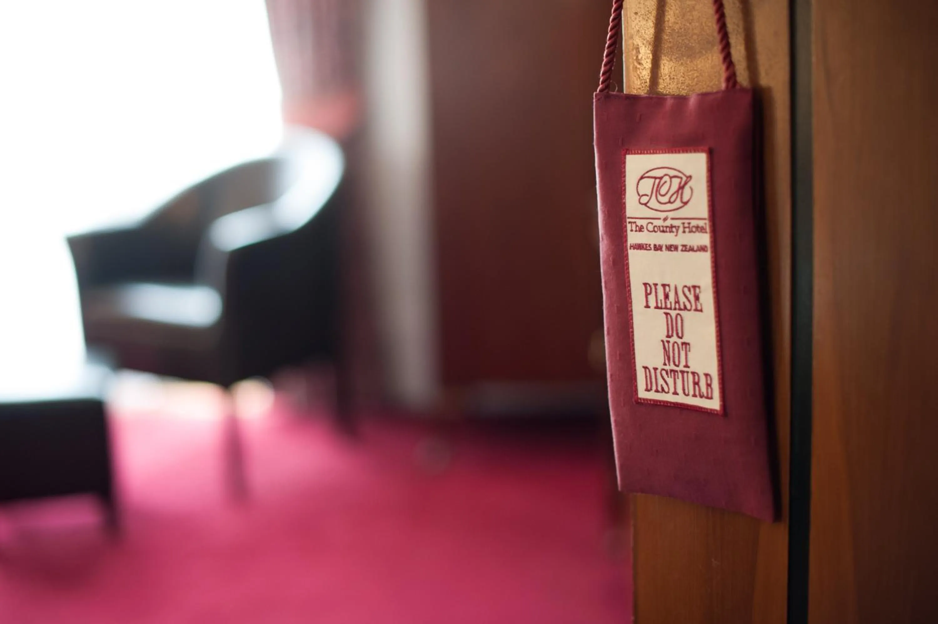 Decorative detail in The County Hotel