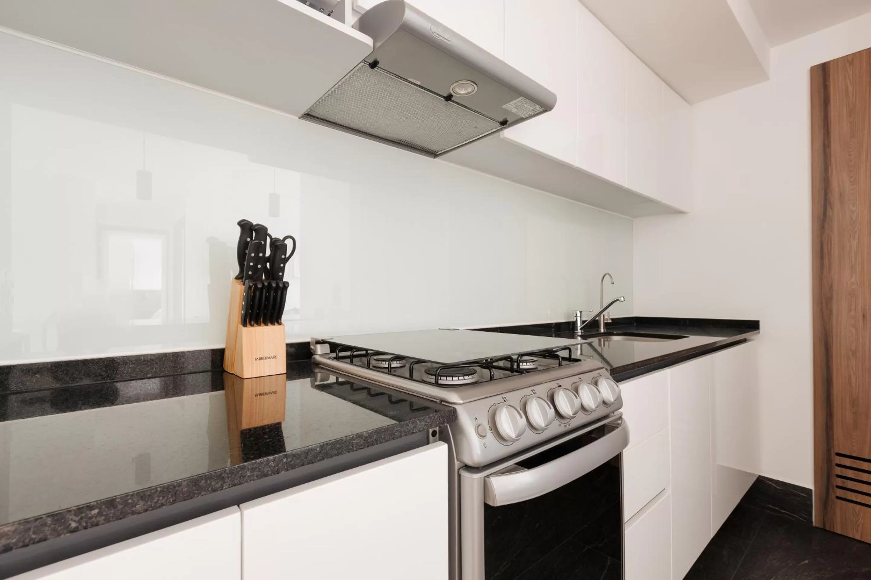 Kitchen/Kitchenette in Sonder at Taman Condesa Apartment