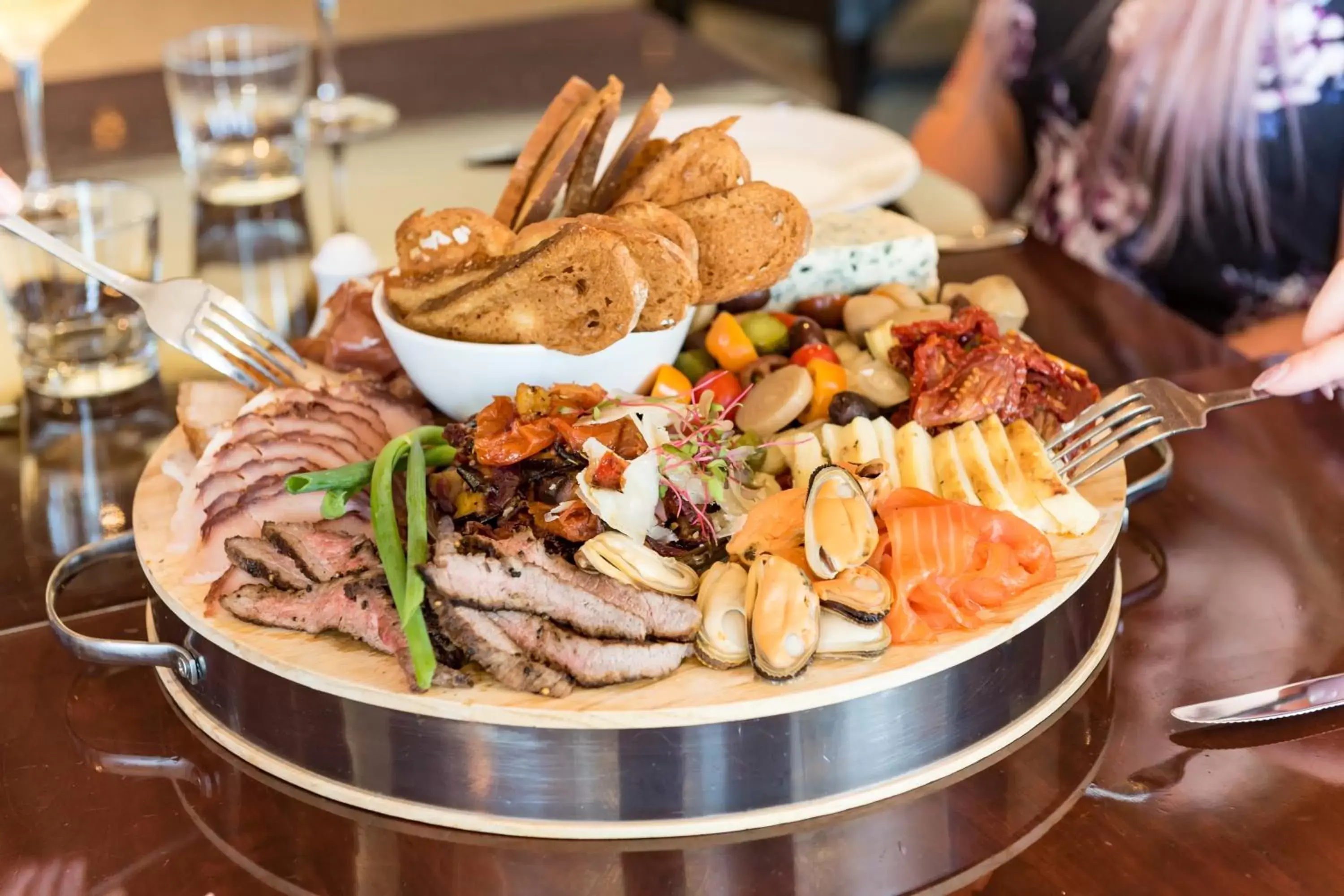 Food close-up in Copthorne Solway Park, Wairarapa