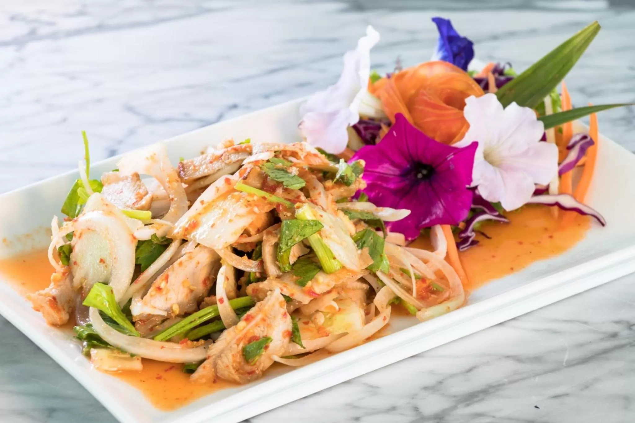 Food close-up in P Plus Hotel