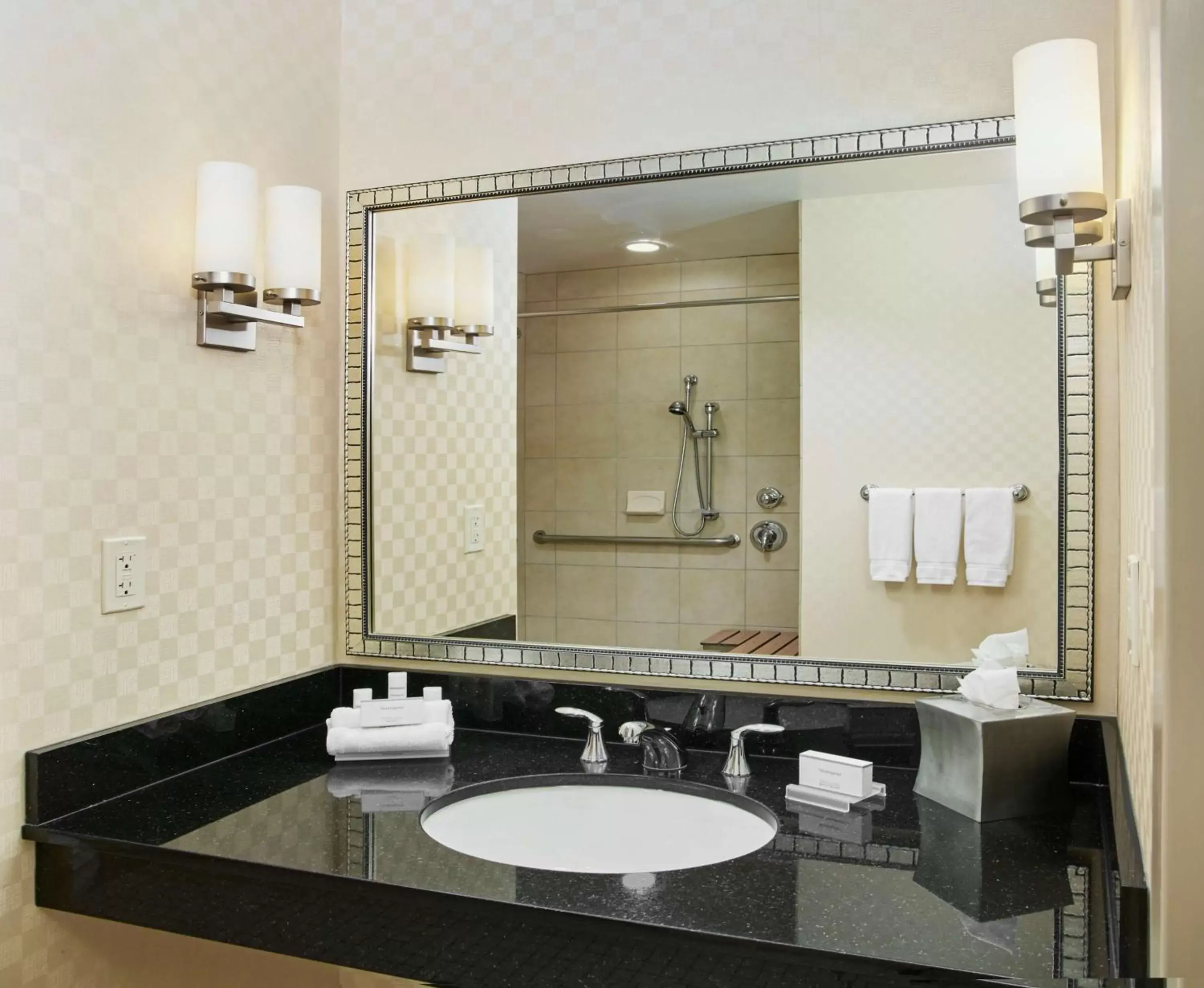 Bathroom in Hilton Garden Inn Rockville - Gaithersburg