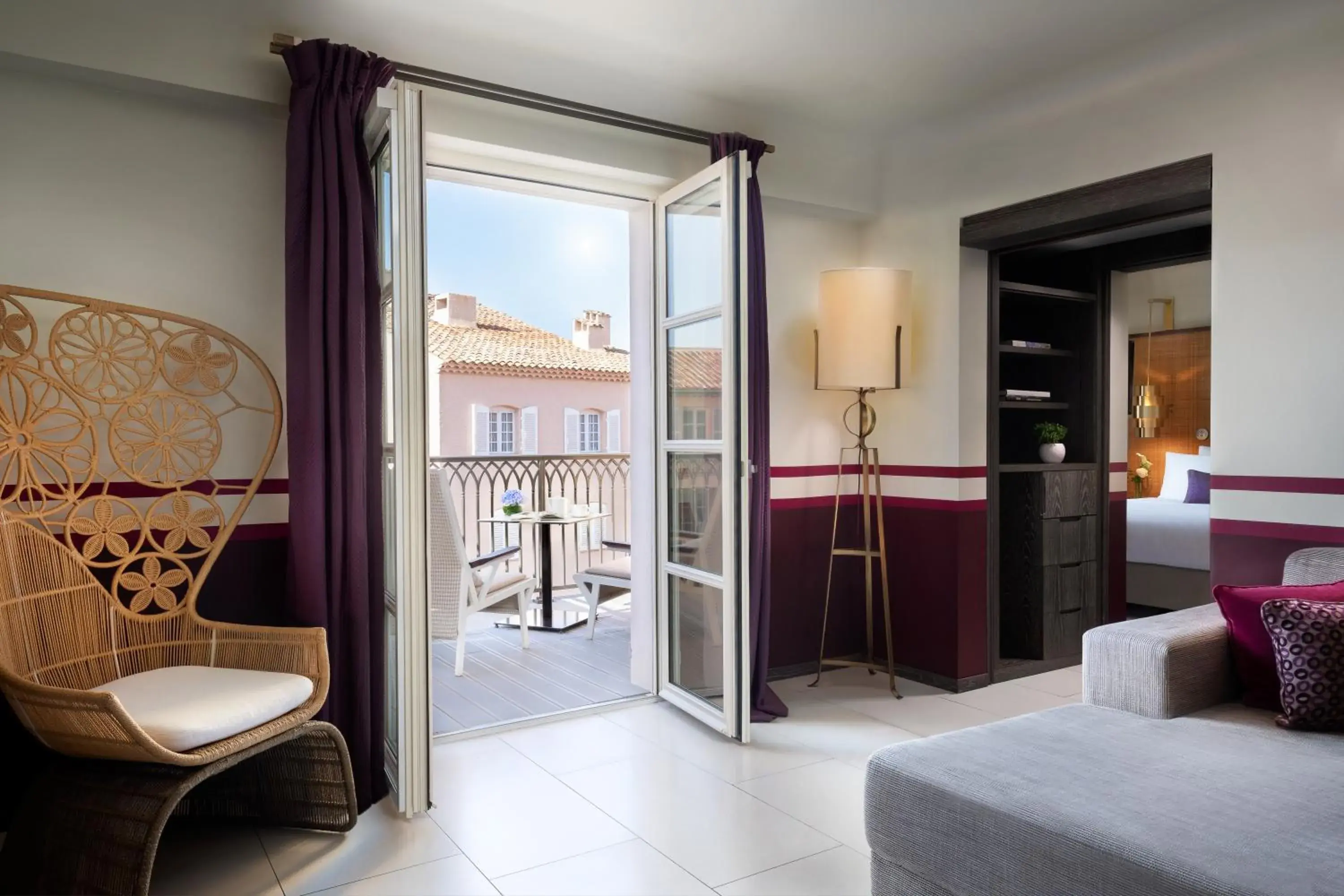 Bedroom in Hôtel de Paris Saint-Tropez