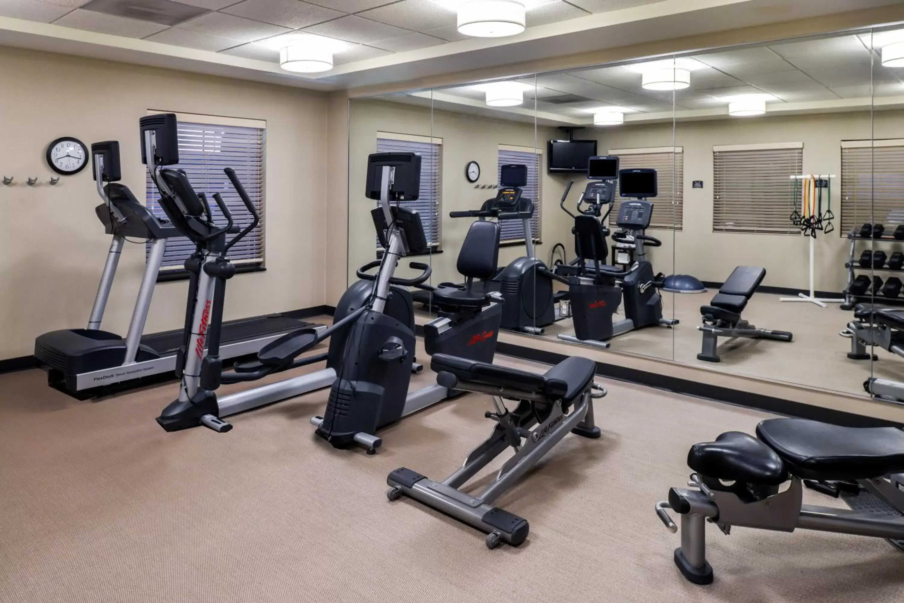 Fitness centre/facilities, Fitness Center/Facilities in Staybridge Suites Indianapolis Downtown-Convention Center, an IHG Hotel