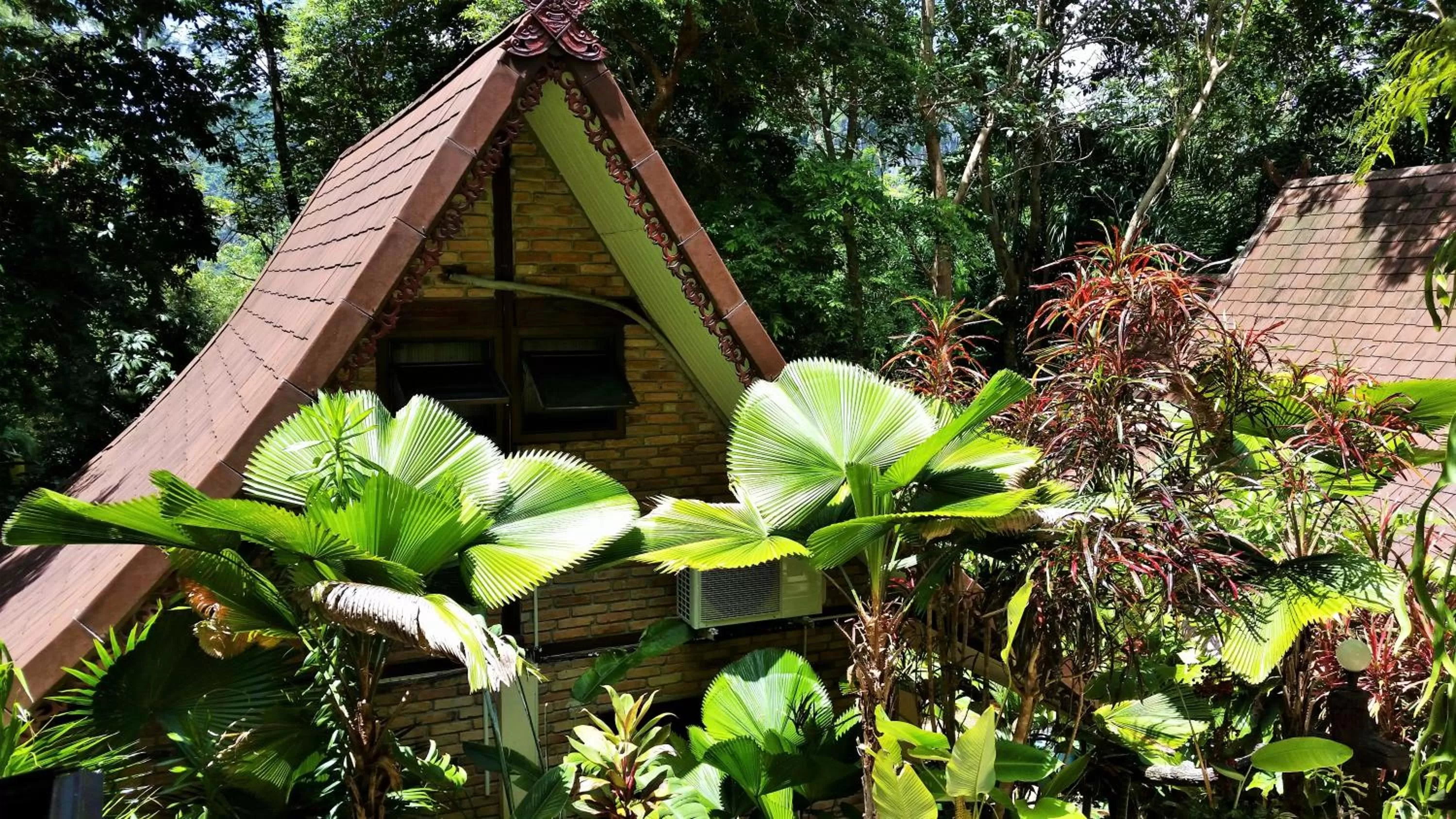 Garden in Khao Sok Las Orquideas Resort