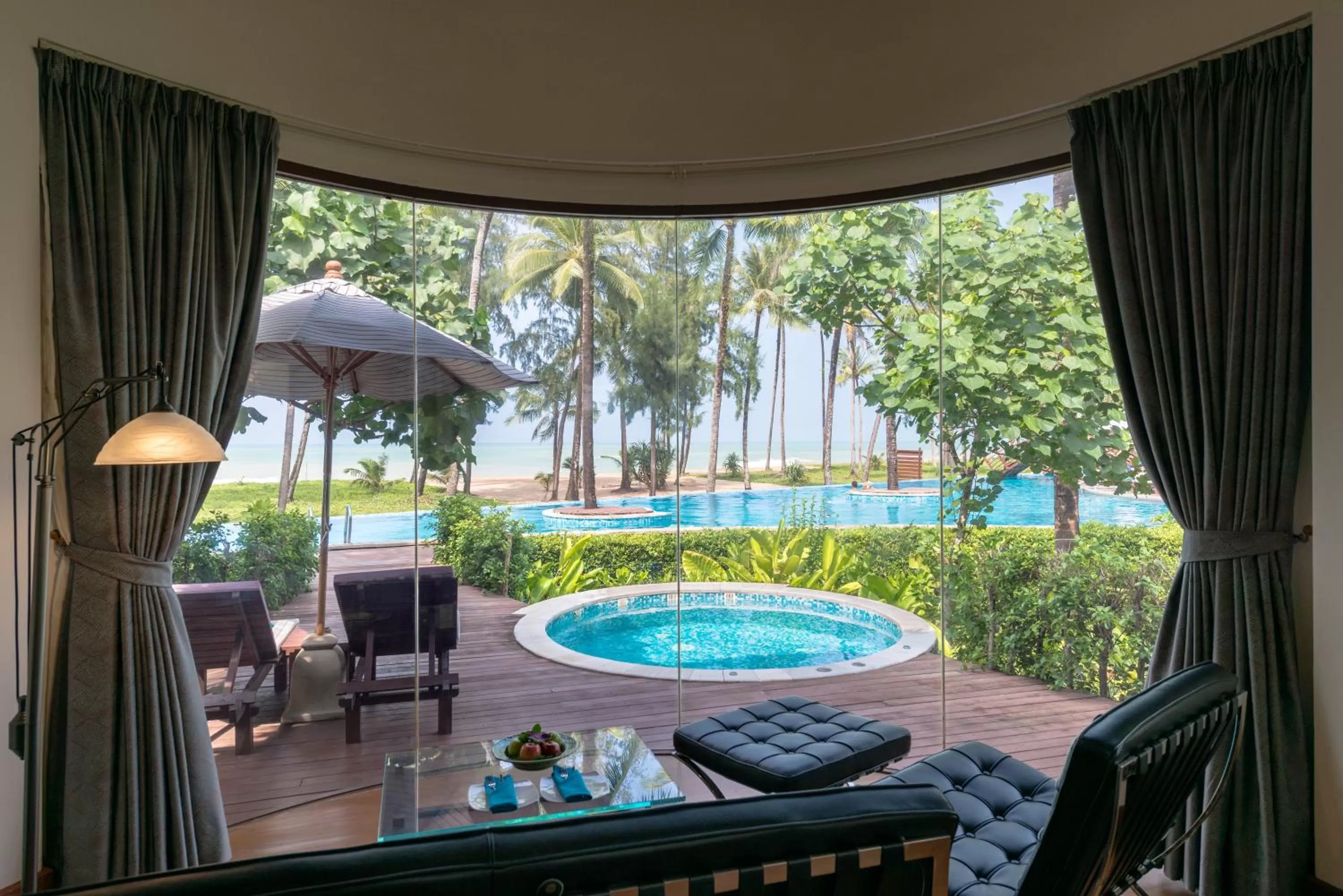 Pool view in The Haven Khao Lak