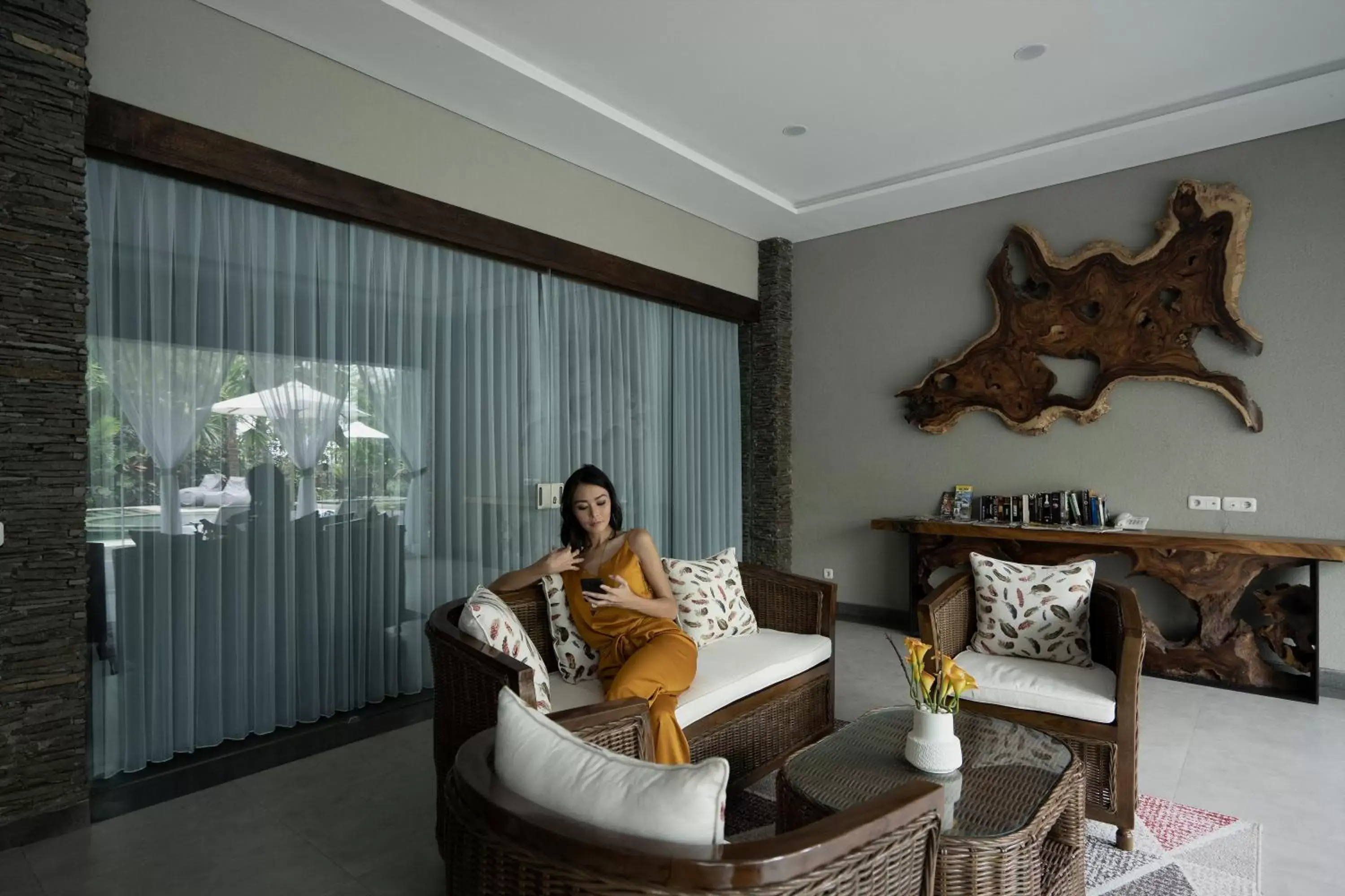 Living room in Del Cielo Villa Jimbaran Living room in Del Cielo Villa Jimbaran