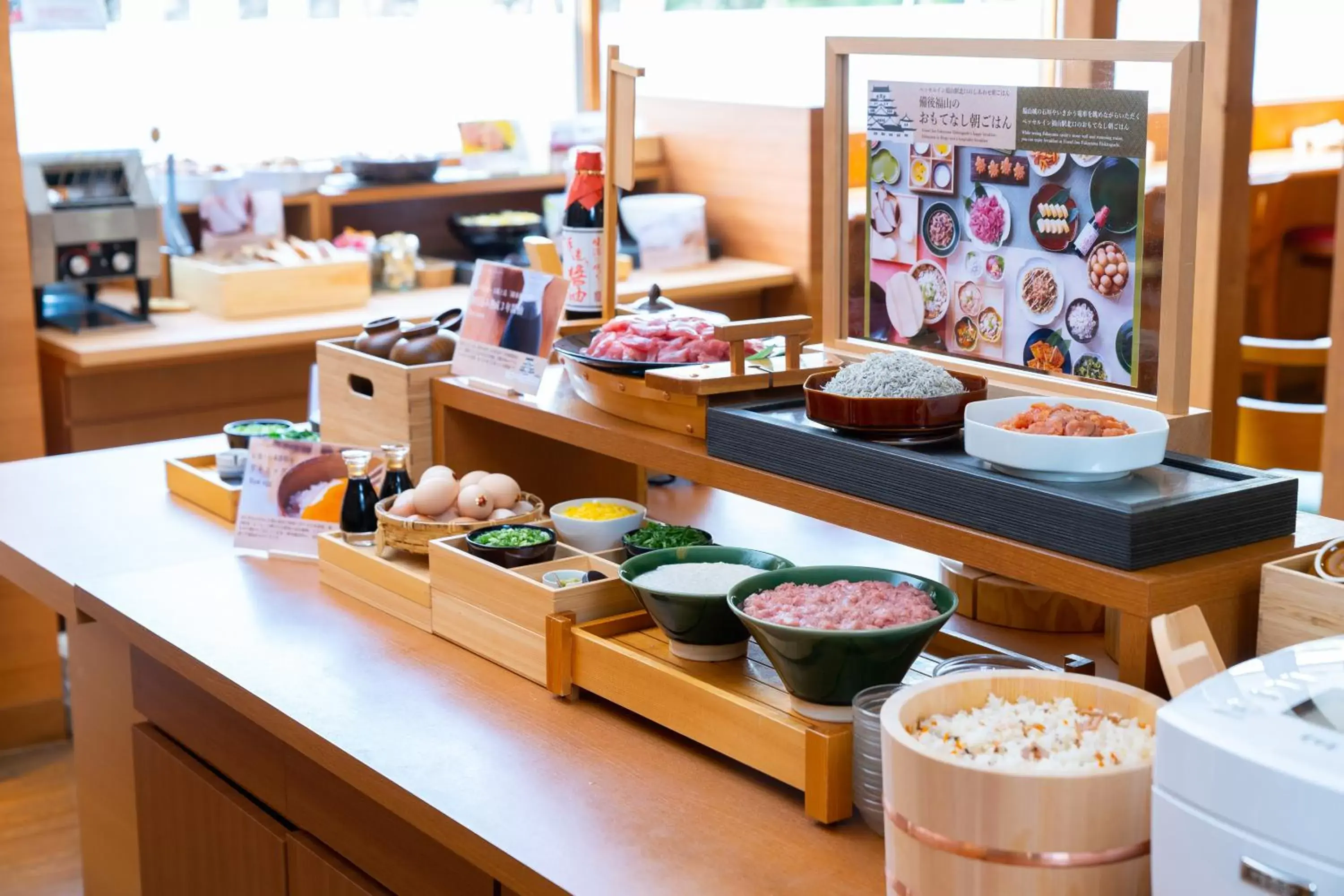Buffet breakfast in Vessel Inn Fukuyama Eki Kitaguchi