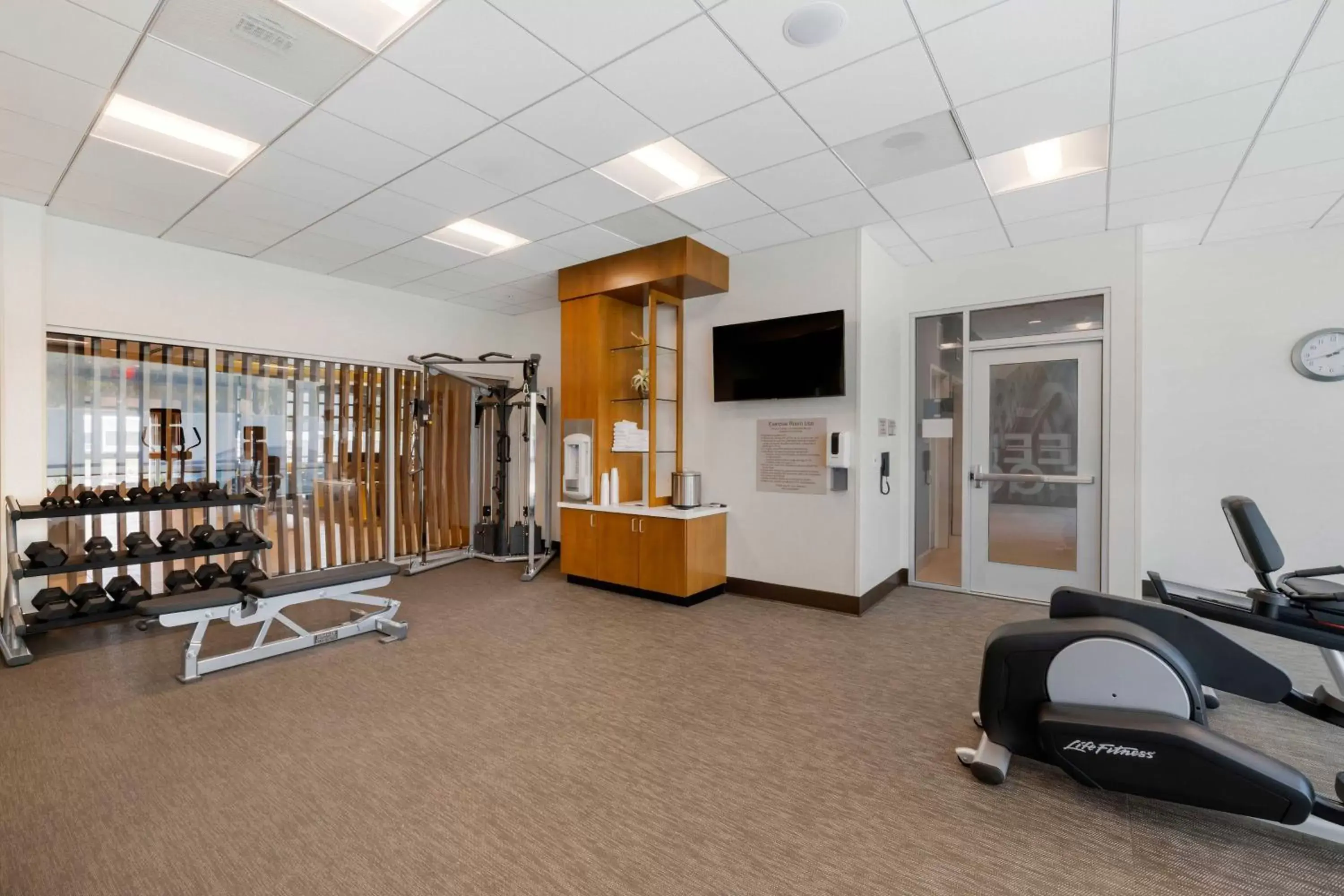 Fitness centre/facilities, Fitness Center/Facilities in SpringHill Suites by Marriott Anaheim Placentia Fullerton