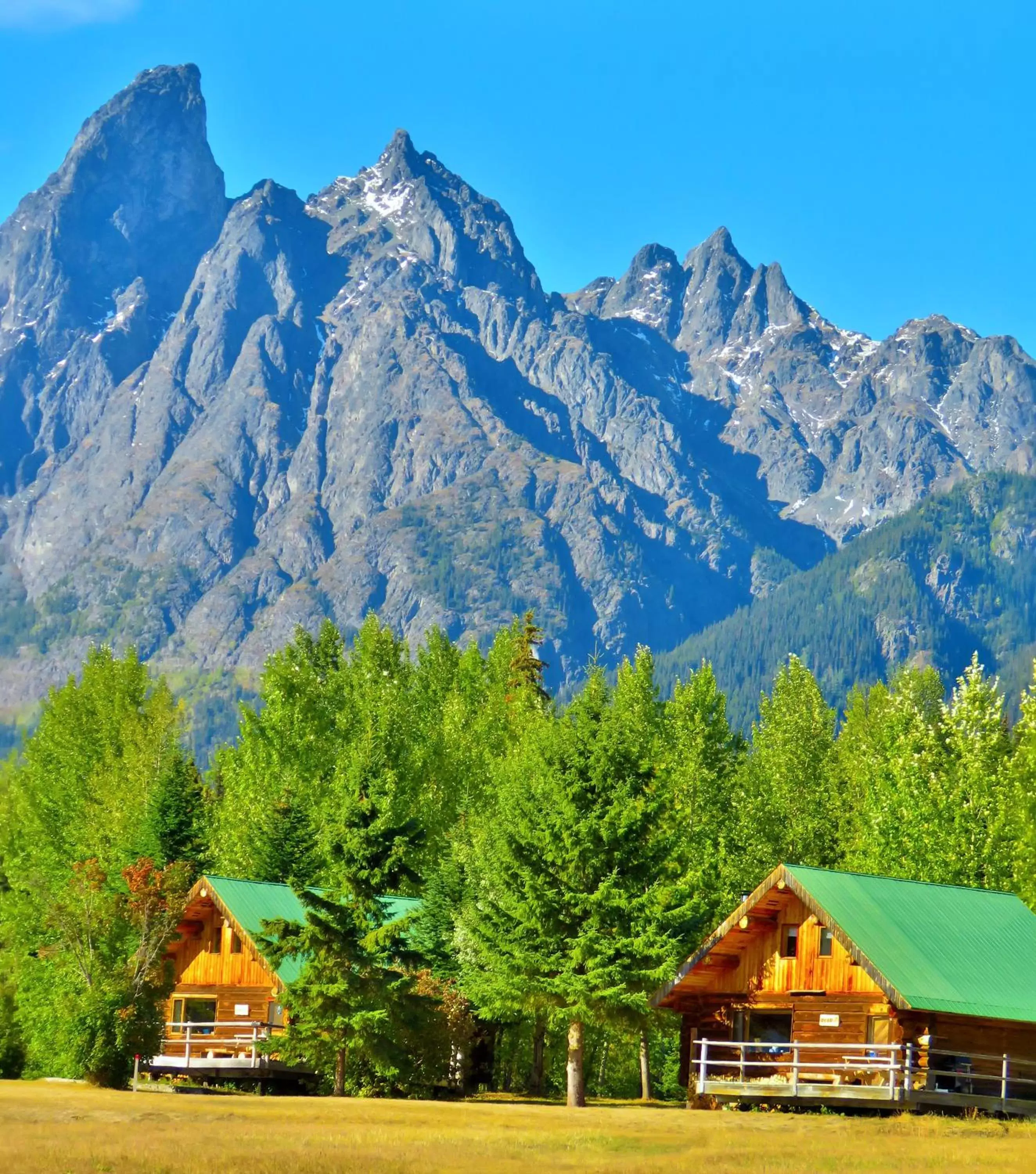 Mountain view in Rocky Ridge Resort-BC