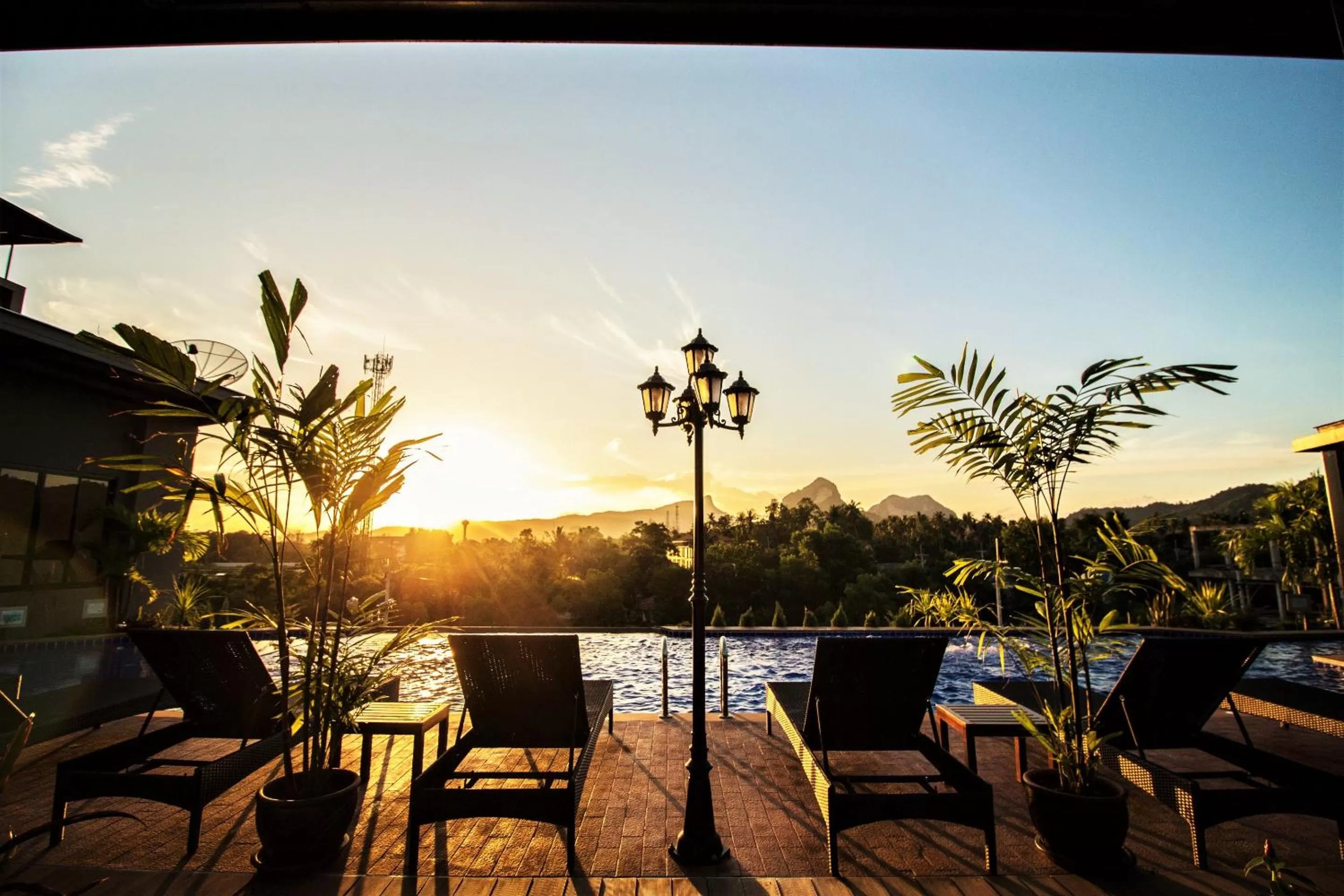 Swimming pool in Phu Dahla Residences