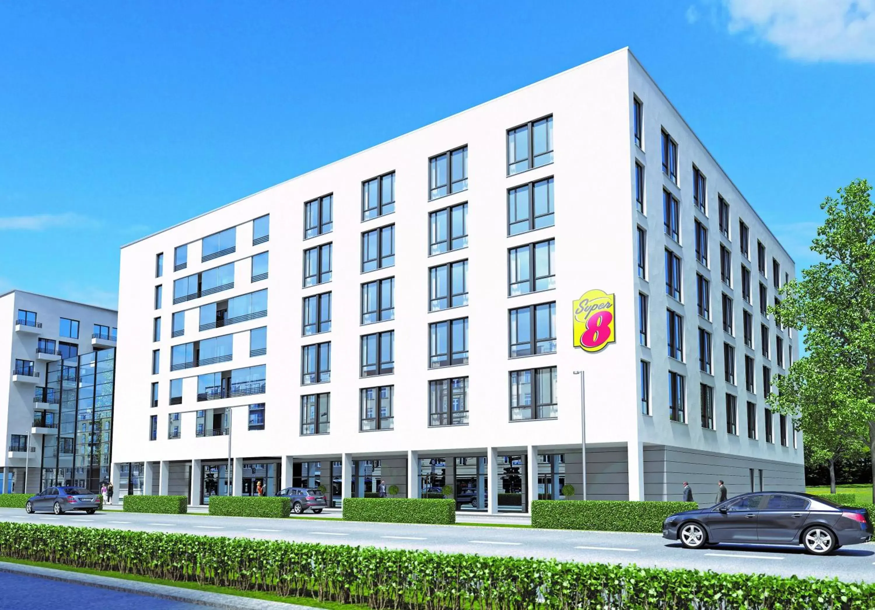 Facade/entrance in Super 8 by Wyndham Munich City West Facade/entrance in Super 8 by Wyndham Munich City West