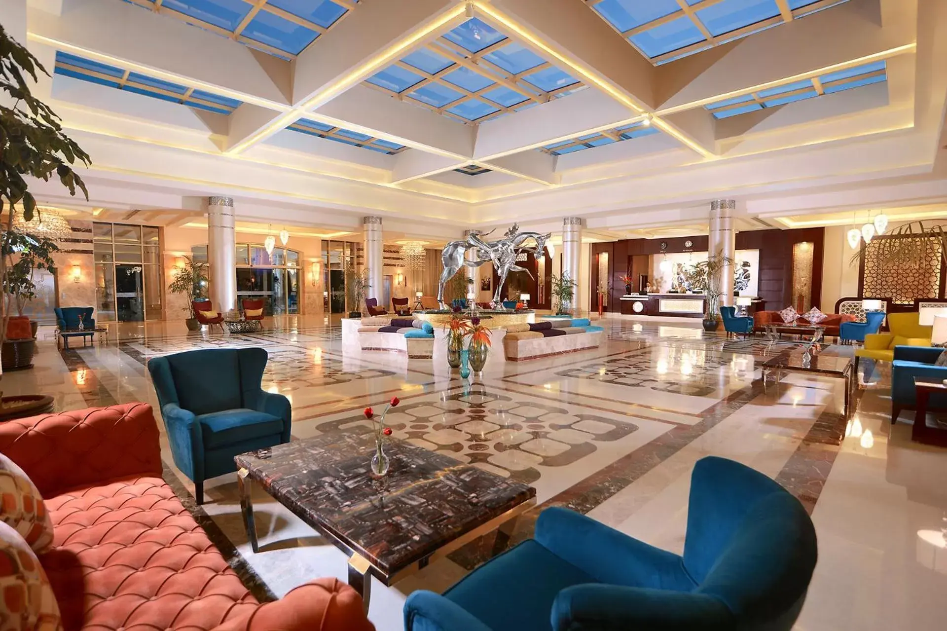 Lobby or reception, Lobby/Reception in Pickalbatros White Beach Resort - Hurghada