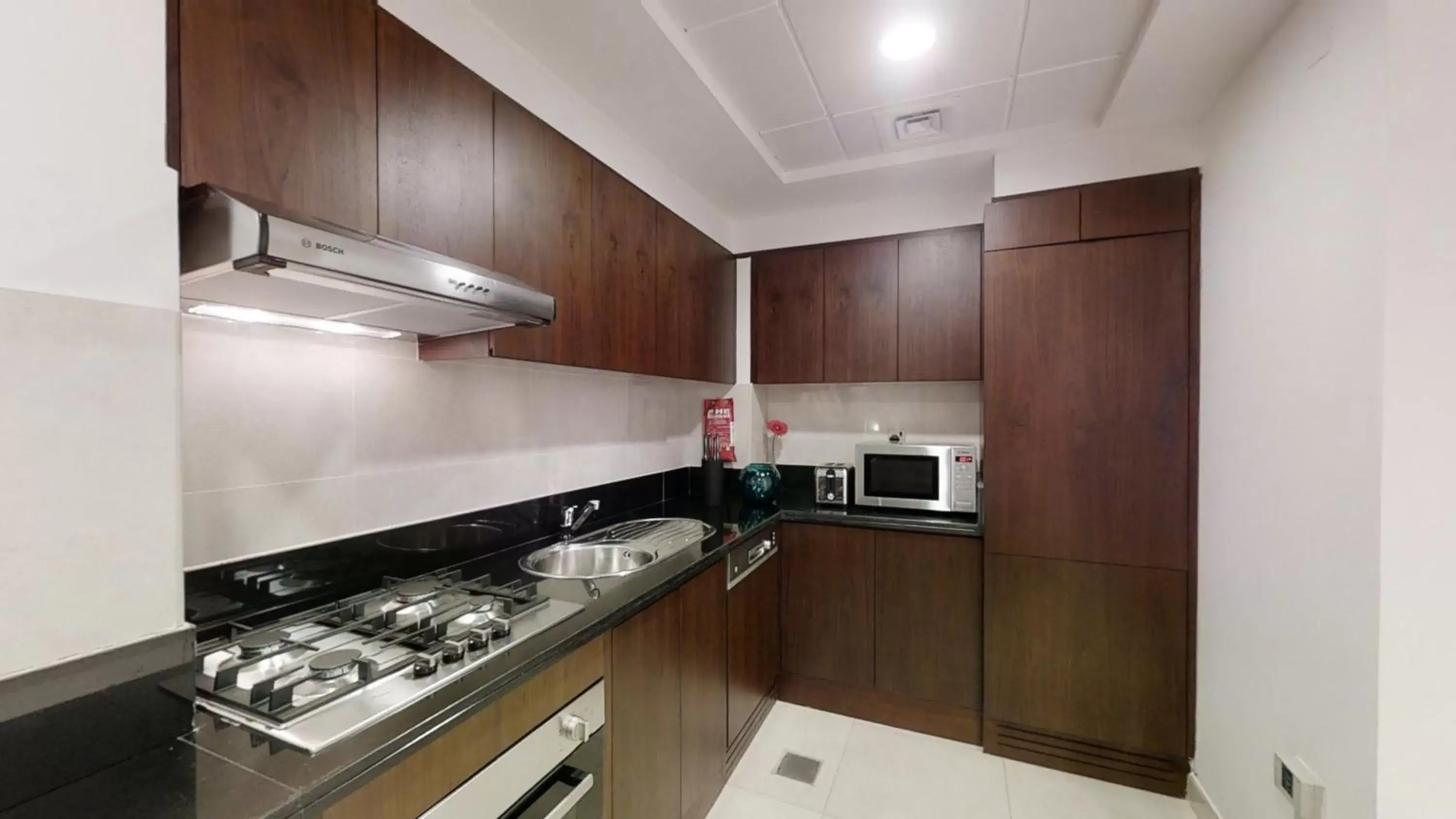 Kitchen or kitchenette, Kitchen/Kitchenette in Suha Park Luxury Hotel Apartments, Waterfront Jaddaf