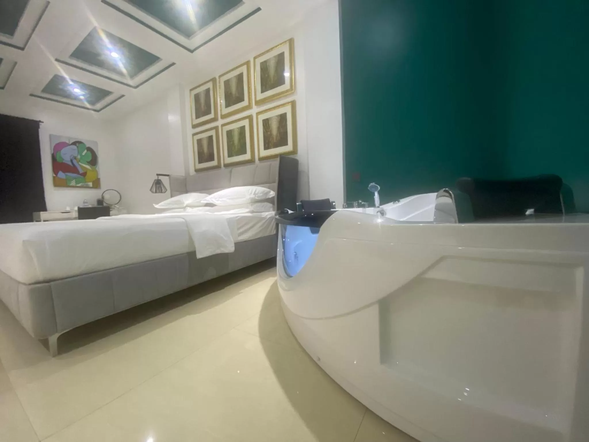 Bed in MUSE Boutique Hotel