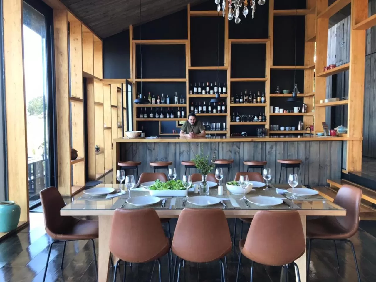 Restaurant/Places to Eat in Hotel & Cava Estancia Rilán