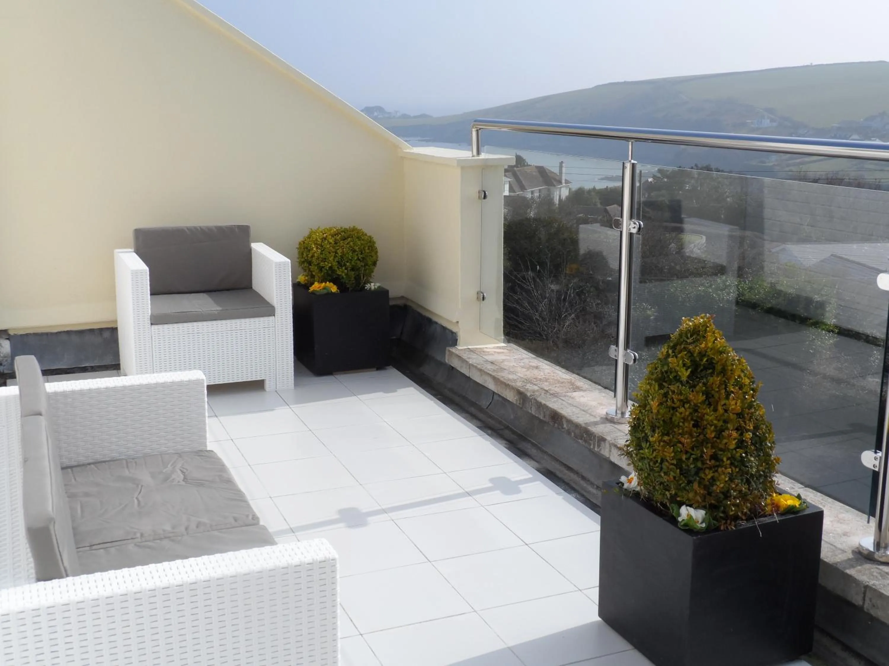 Balcony/Terrace in Tremarne Hotel