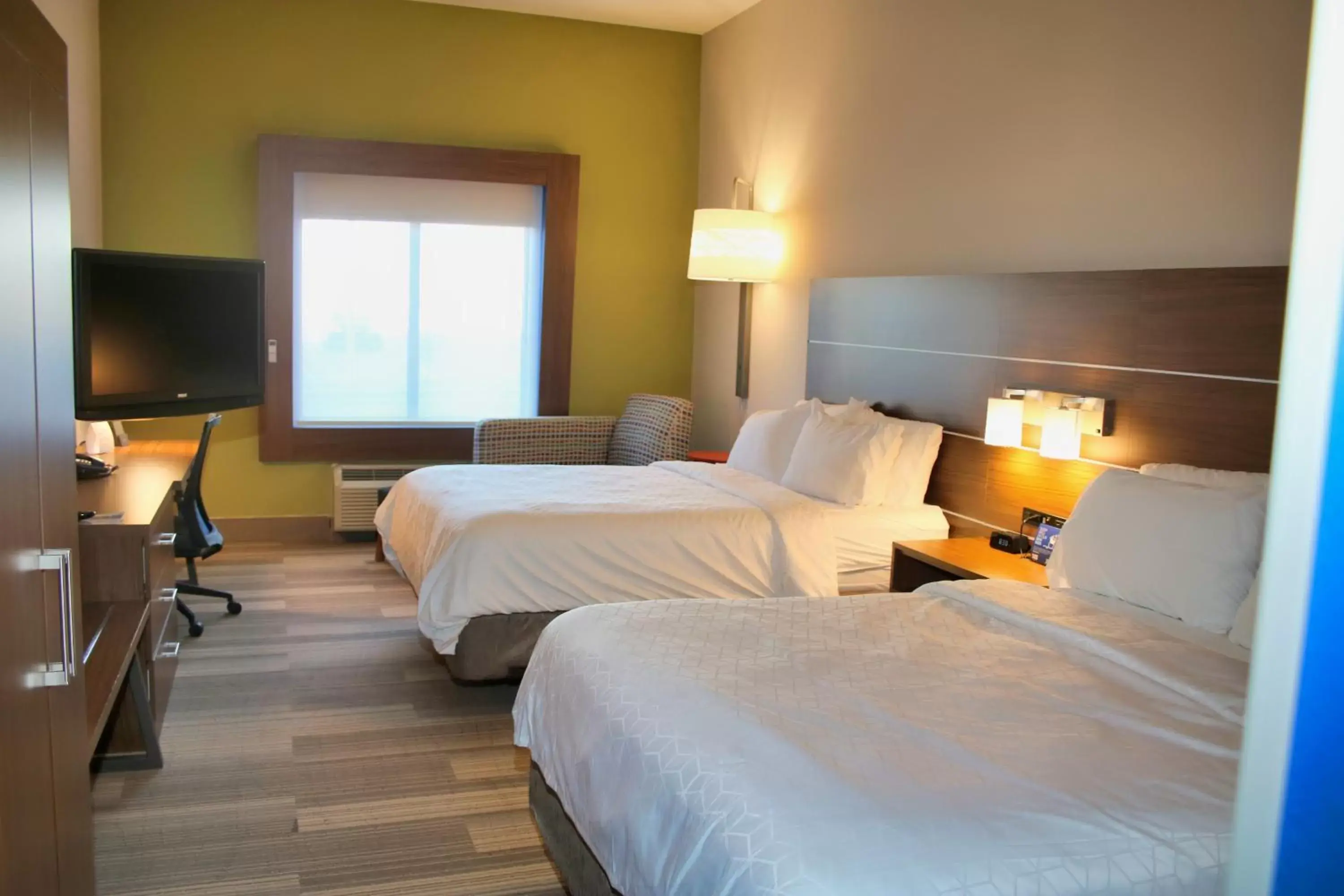 Standard Queen Room with Two Queen Beds and Accessible Roll-In Shower in Holiday Inn Express, an IHG Hotel