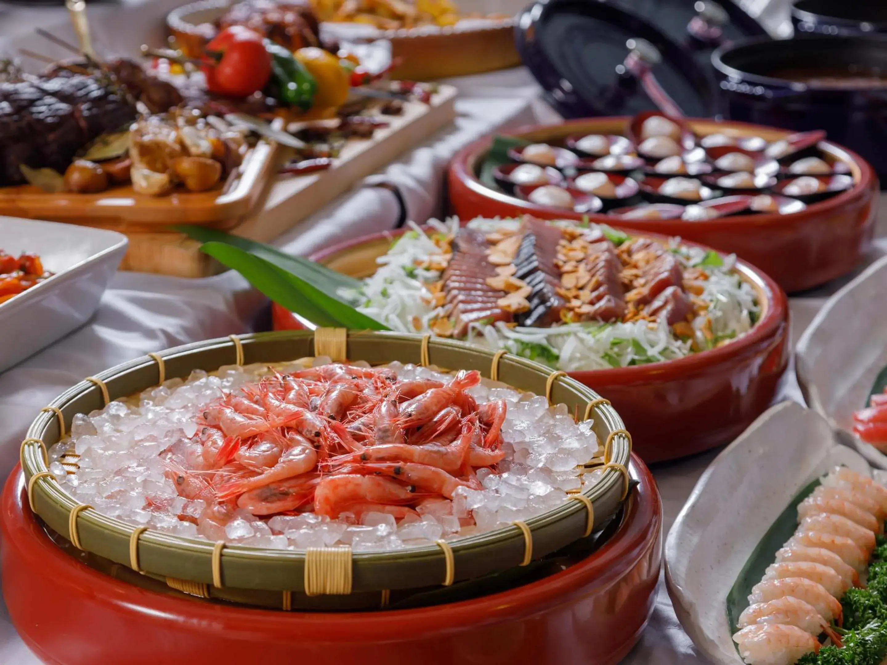 Dinner in Jozankei View Hotel Dinner in Jozankei View Hotel