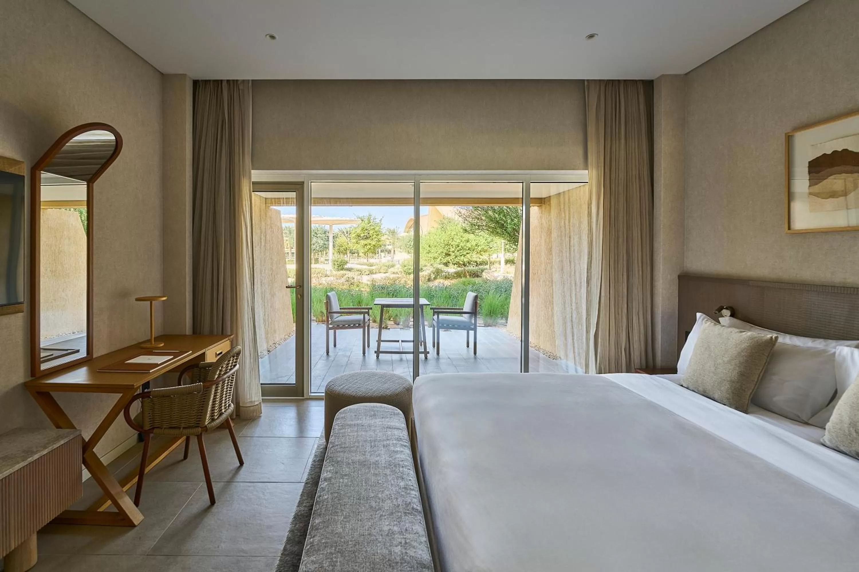 Bed in ERTH Abu Dhabi Hotel