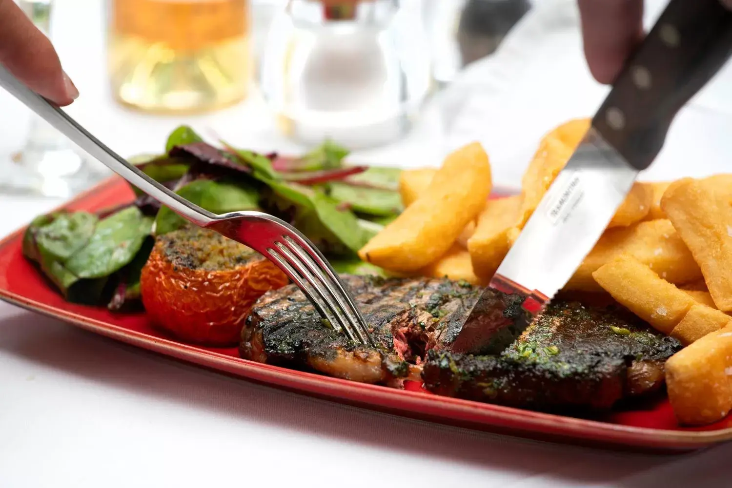 Food close-up in The Grange at Oborne