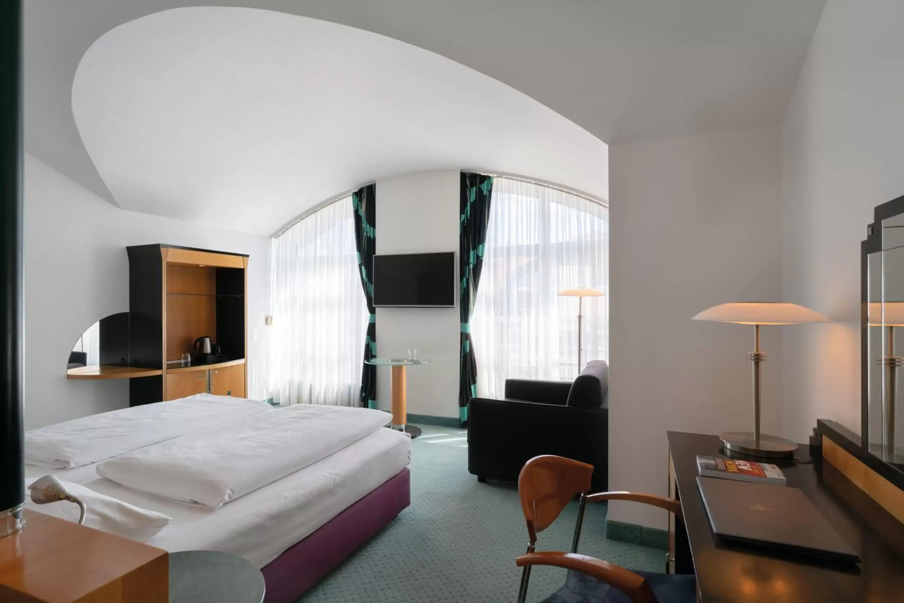 Bed in Seminaris Hotel Leipzig