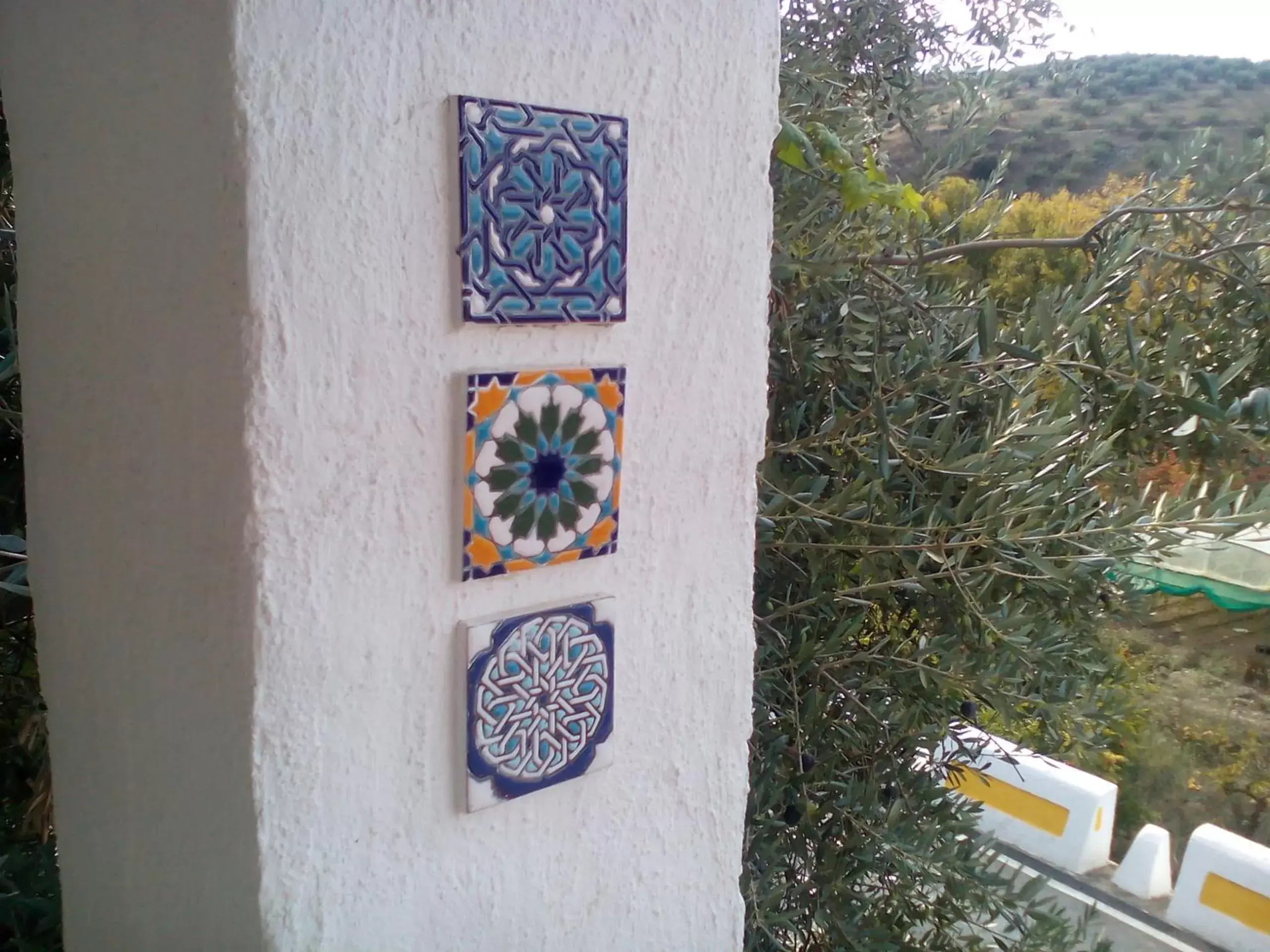 Decorative detail in Casa La Rosa