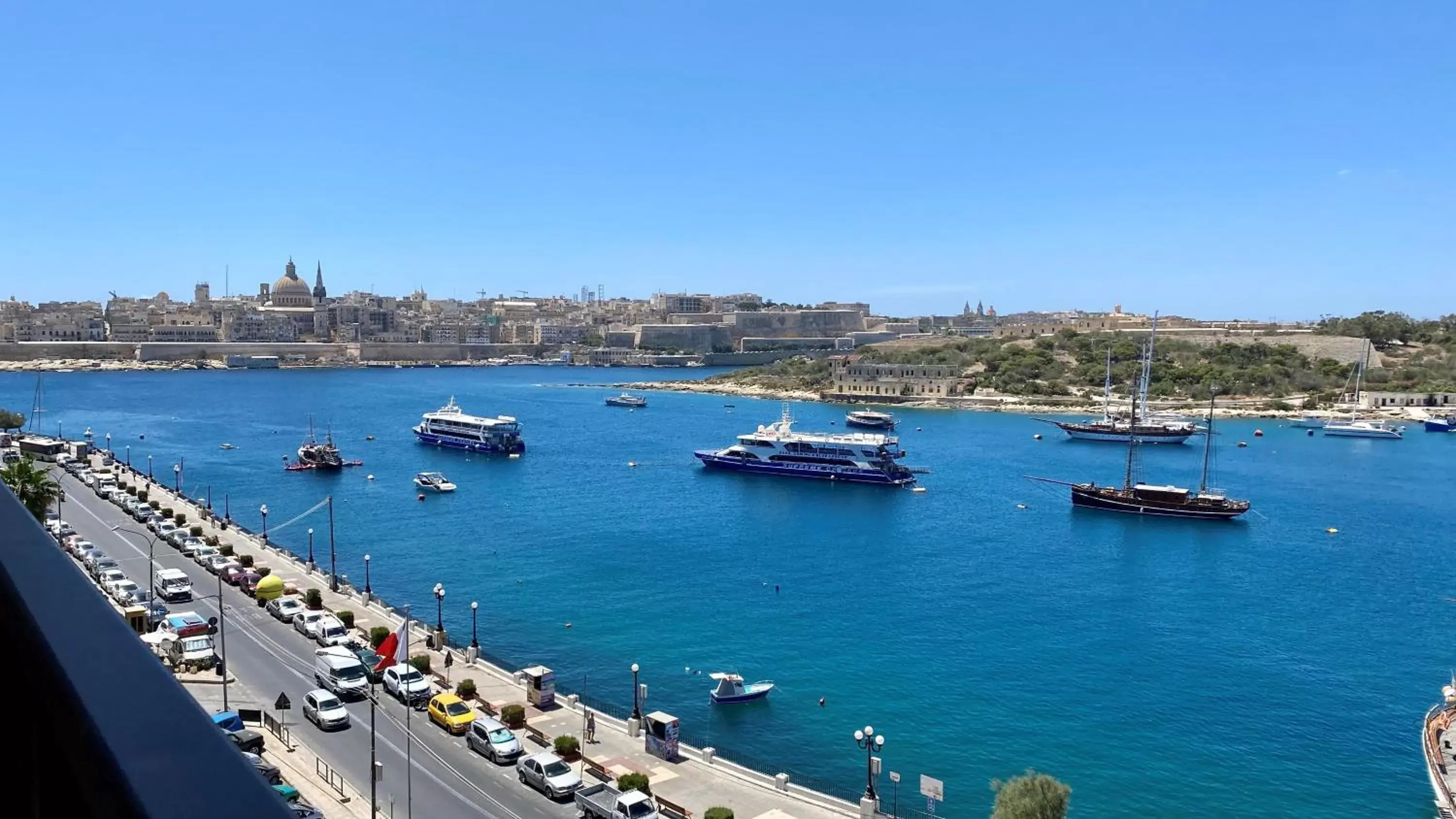 Sea view in Sliema Marina Hotel