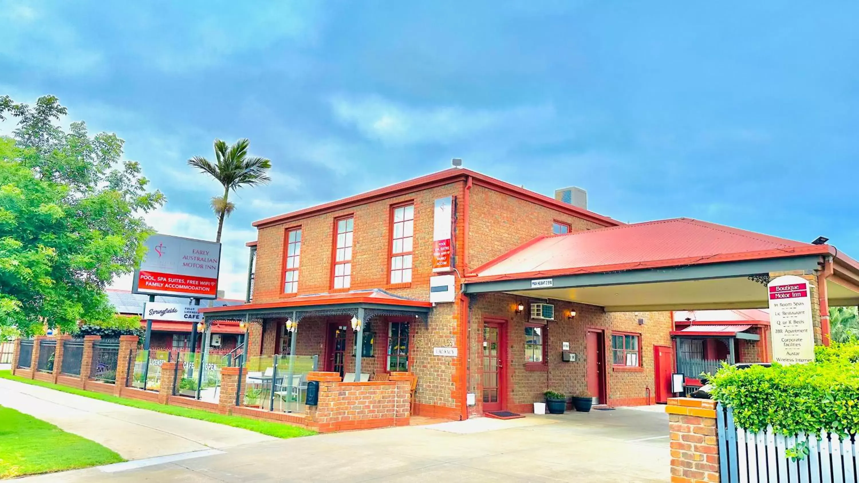 Property Building in Early Australian Motor Inn