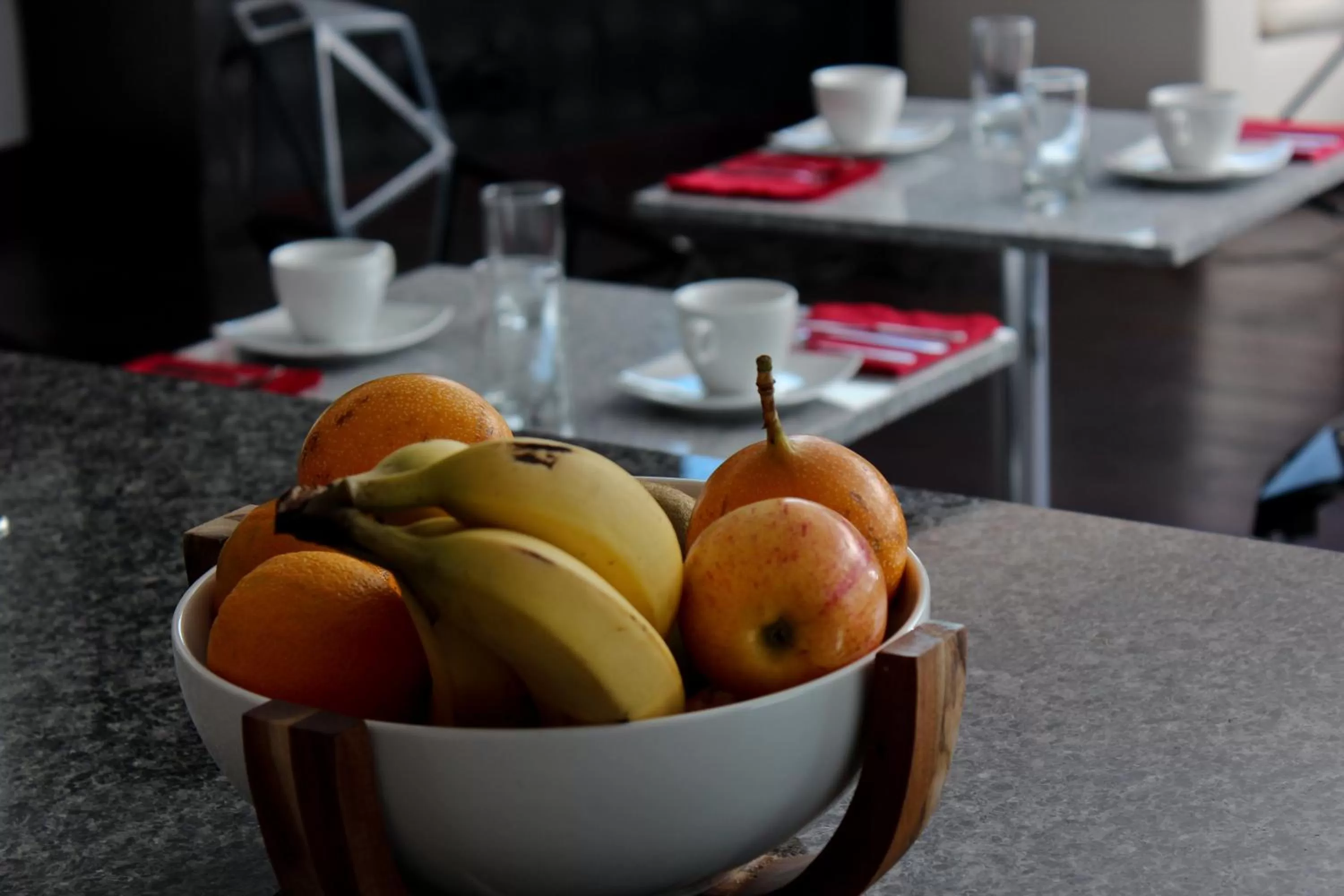 Food and drinks in Hotel Casa Gardenia