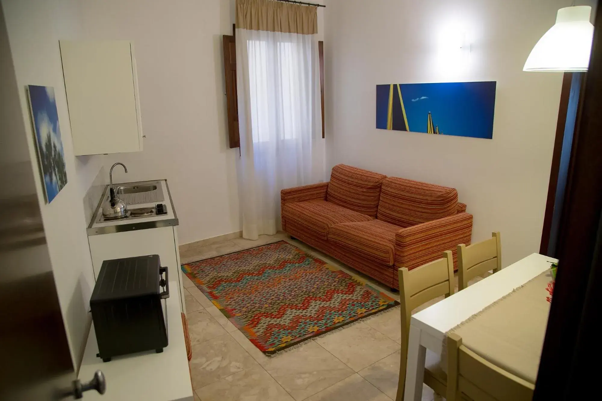 Kitchen or kitchenette, Seating Area in SAN DOMENICO residence by BADIA NUOVA