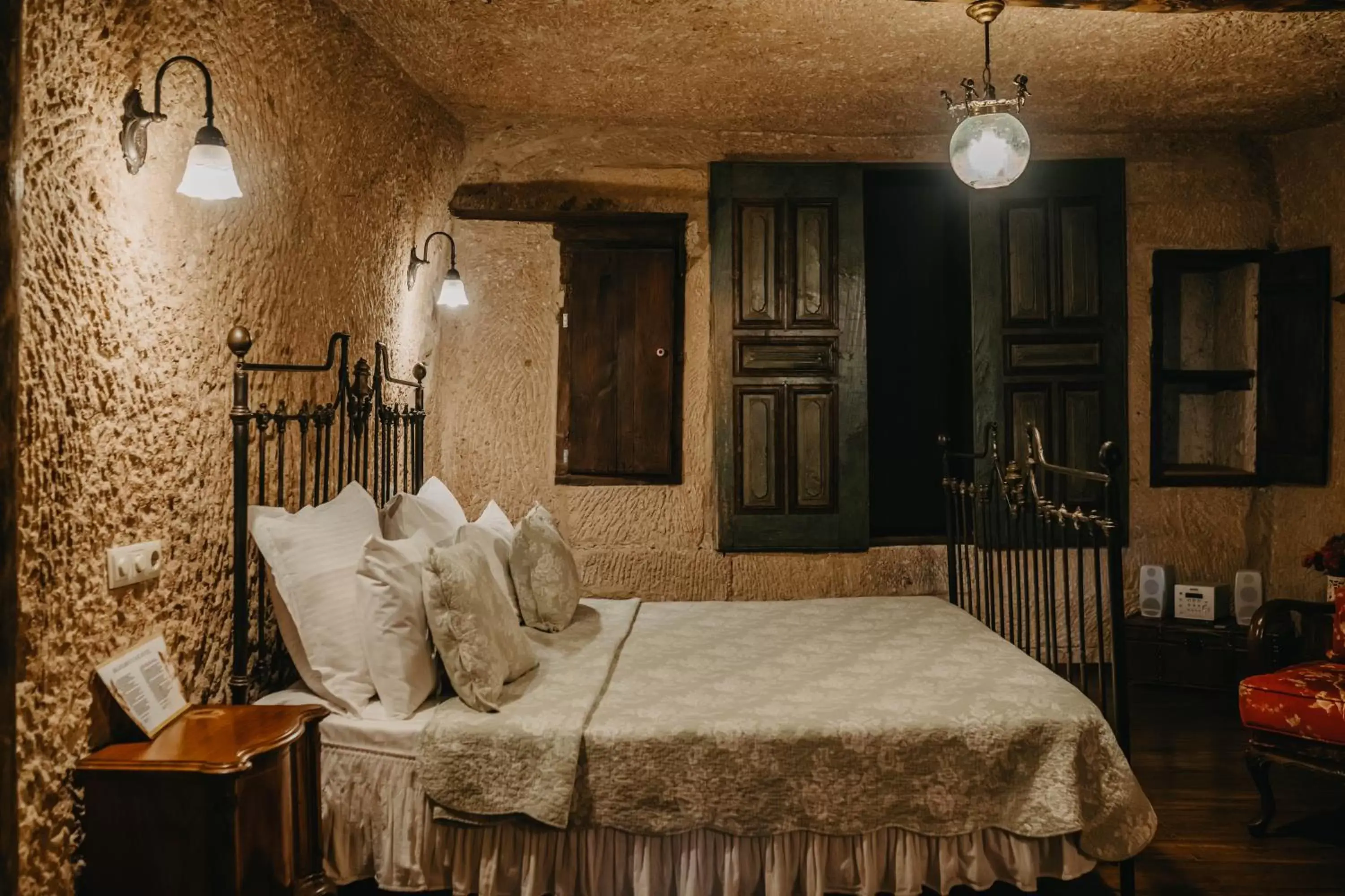 Bedroom in Melekler Evi Cave Hotel