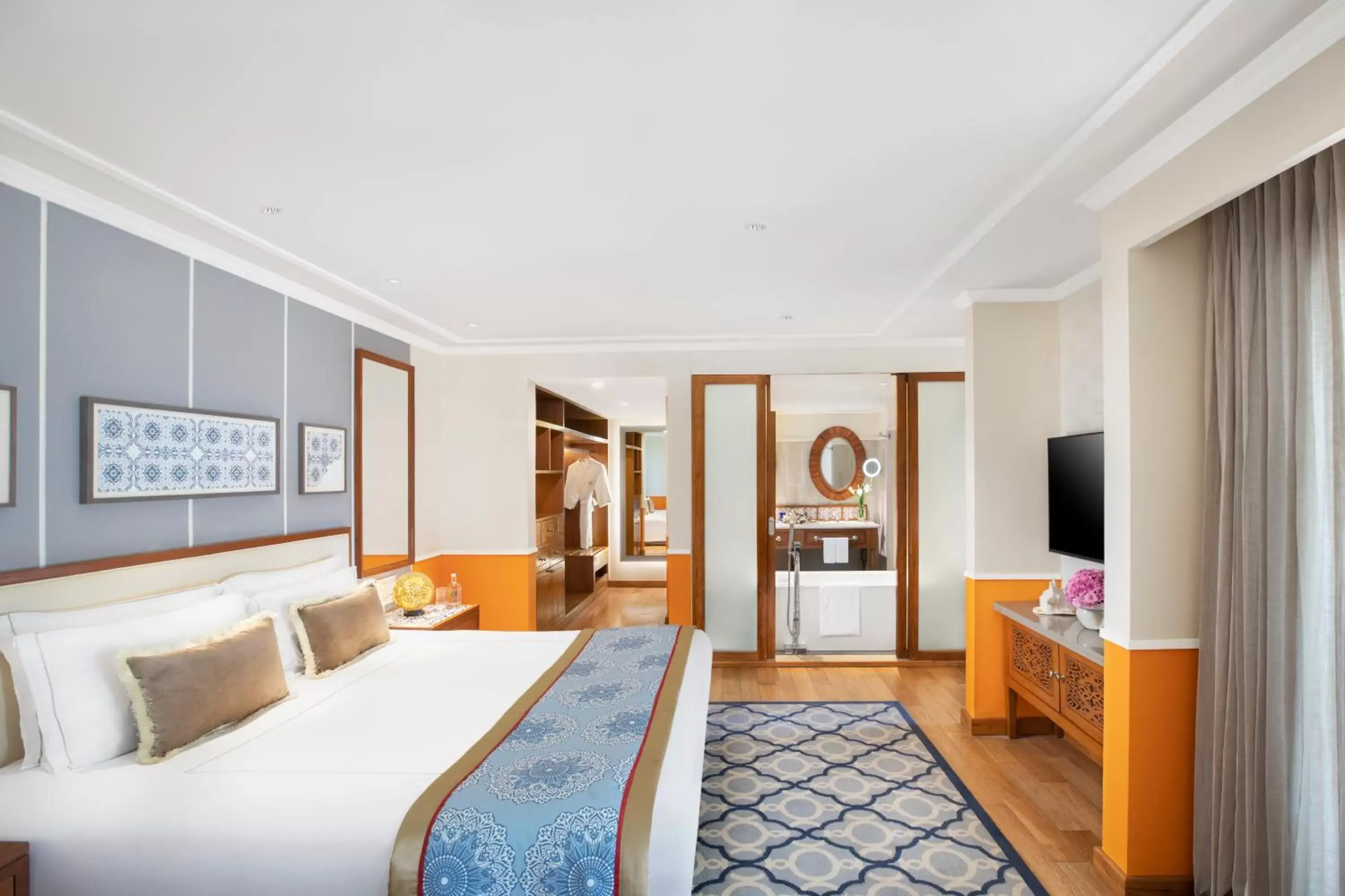 Bedroom in Taj Exotica Resort & Spa, Goa