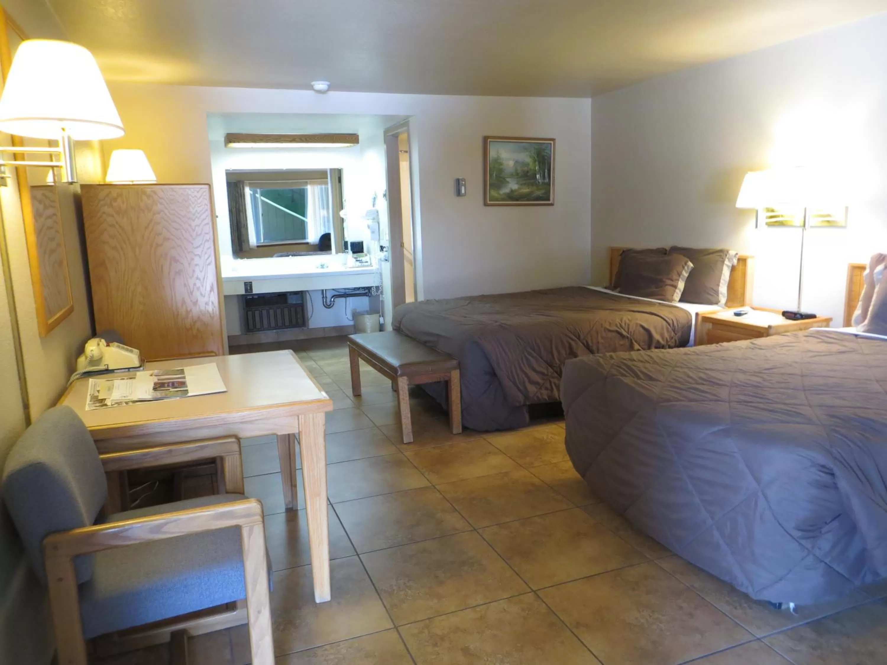 Bathroom in Jailhouse Motel and Casino