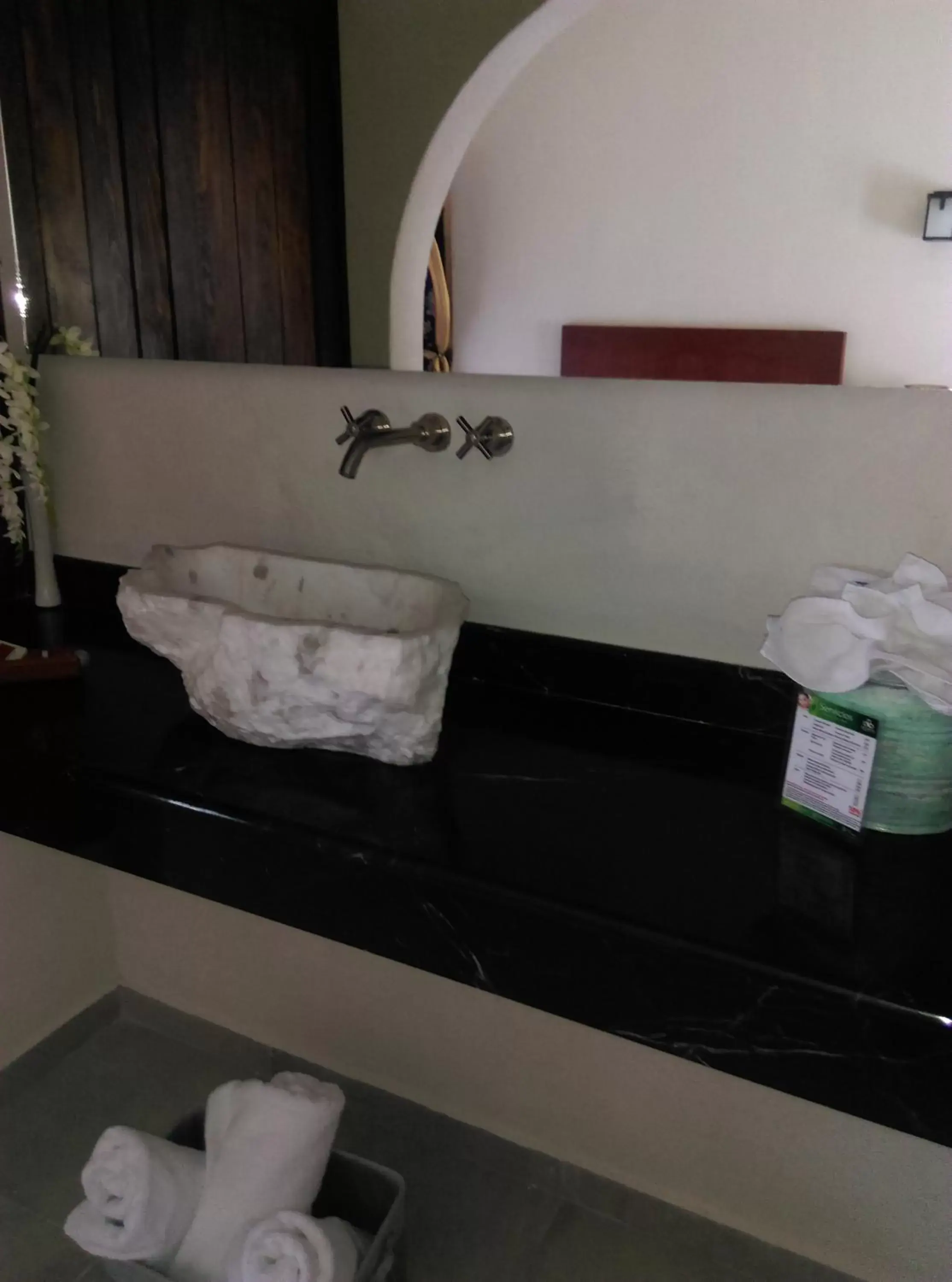 Bathroom in Hotel Don Faustino