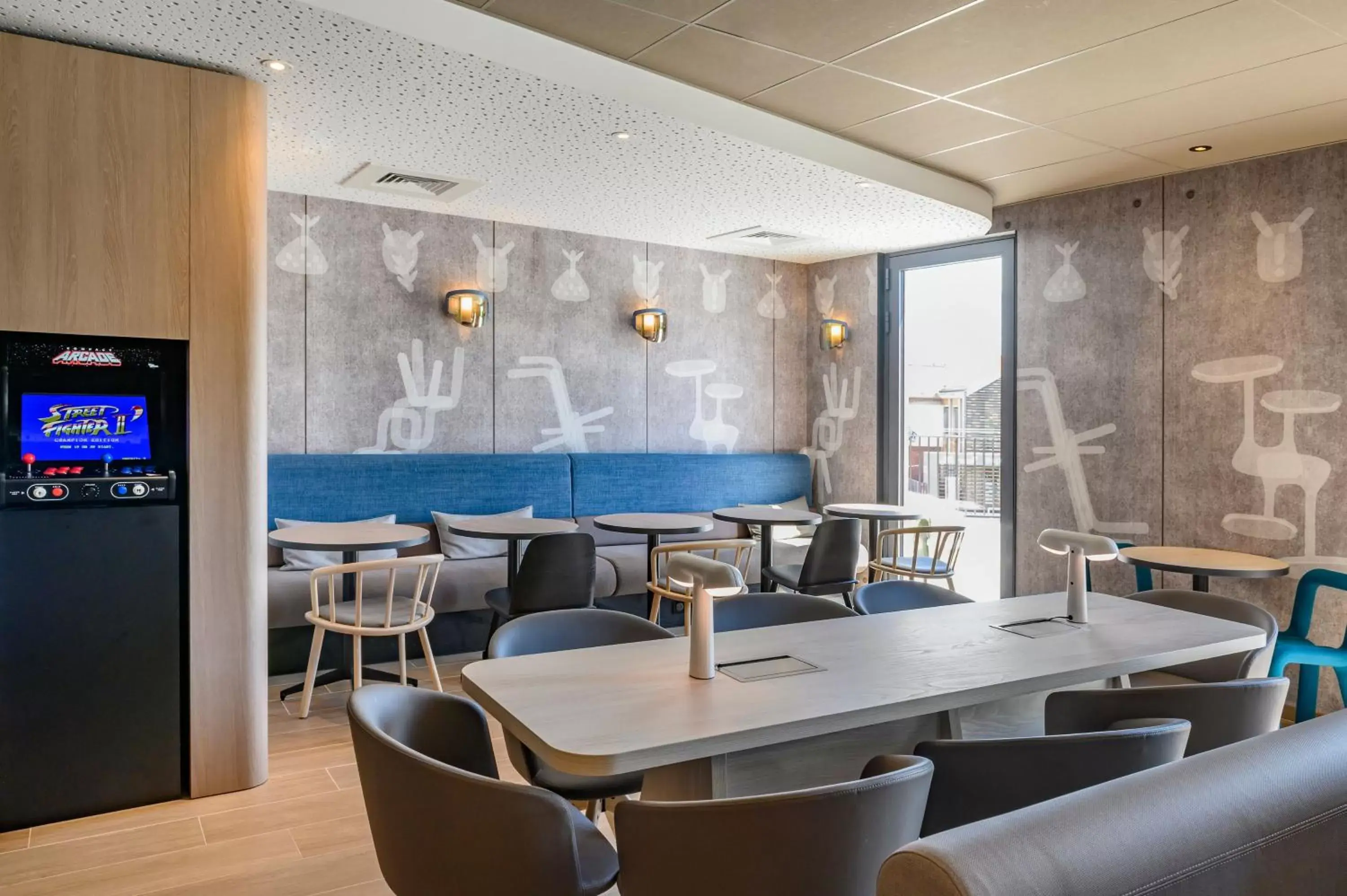 Restaurant/places to eat, Lounge/Bar in Novotel Saint-Étienne Centre Gare Châteaucreux