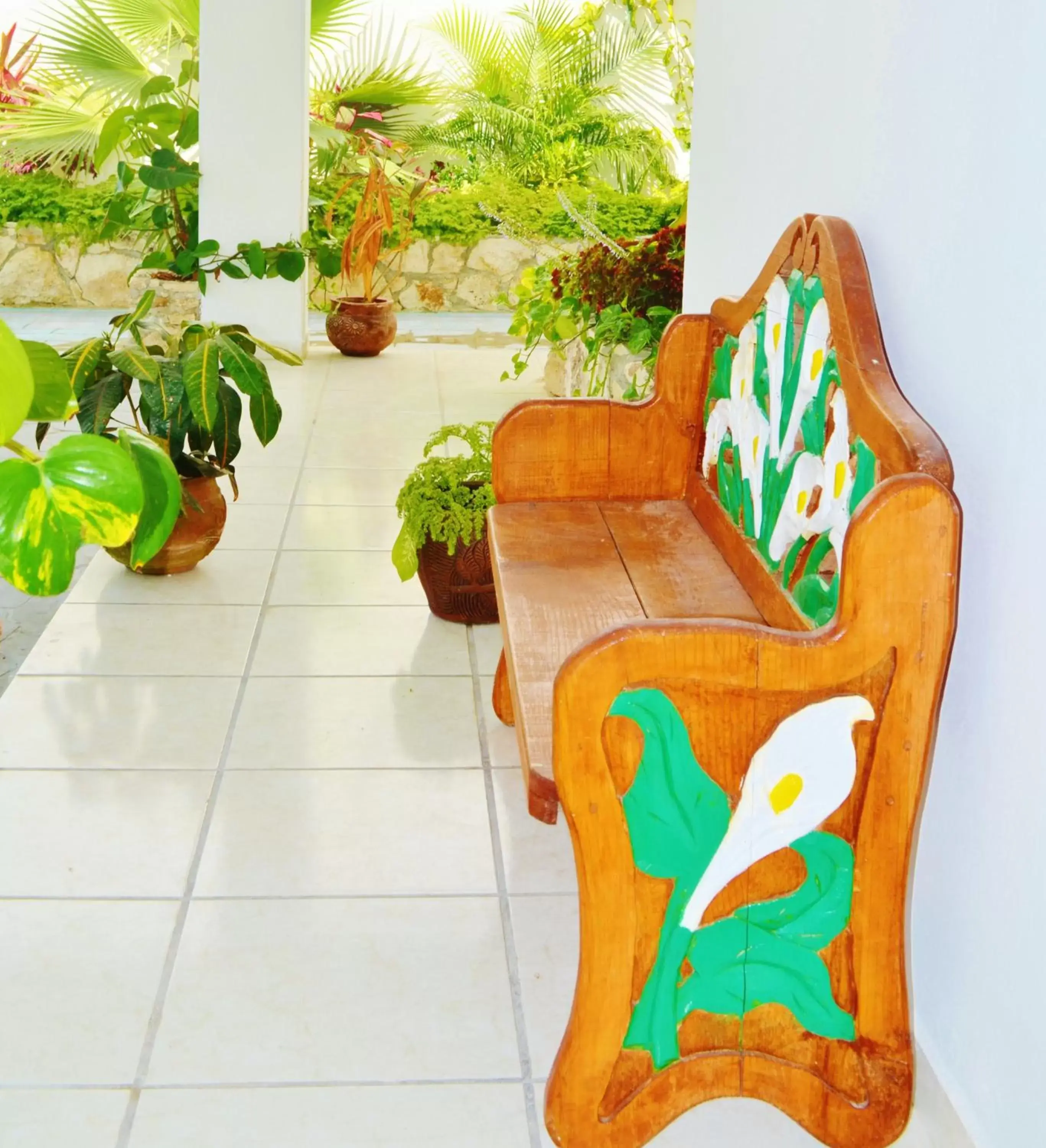 Patio in Corales Suites