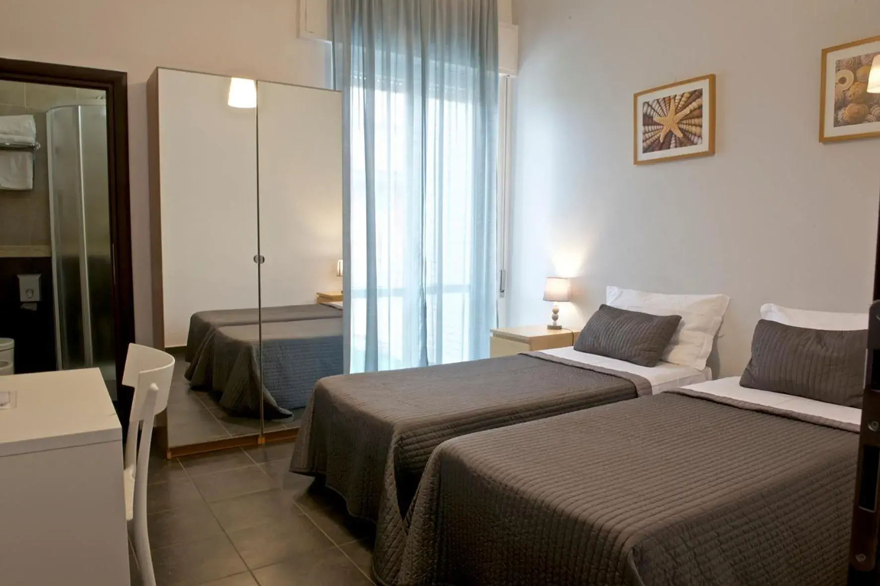 Bed in Hotel Ristorante Centosedici