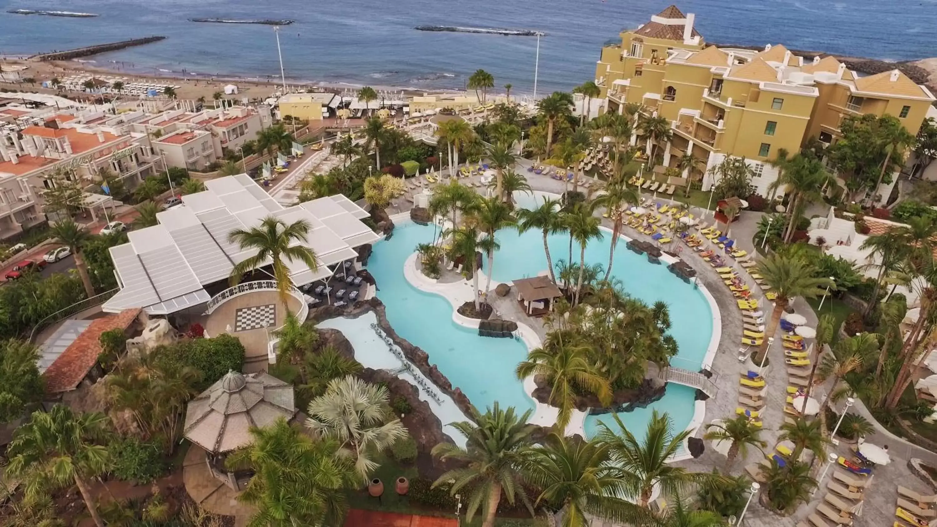 Beach, Bird's-eye View in Adrián Hoteles Jardines de Nivaria