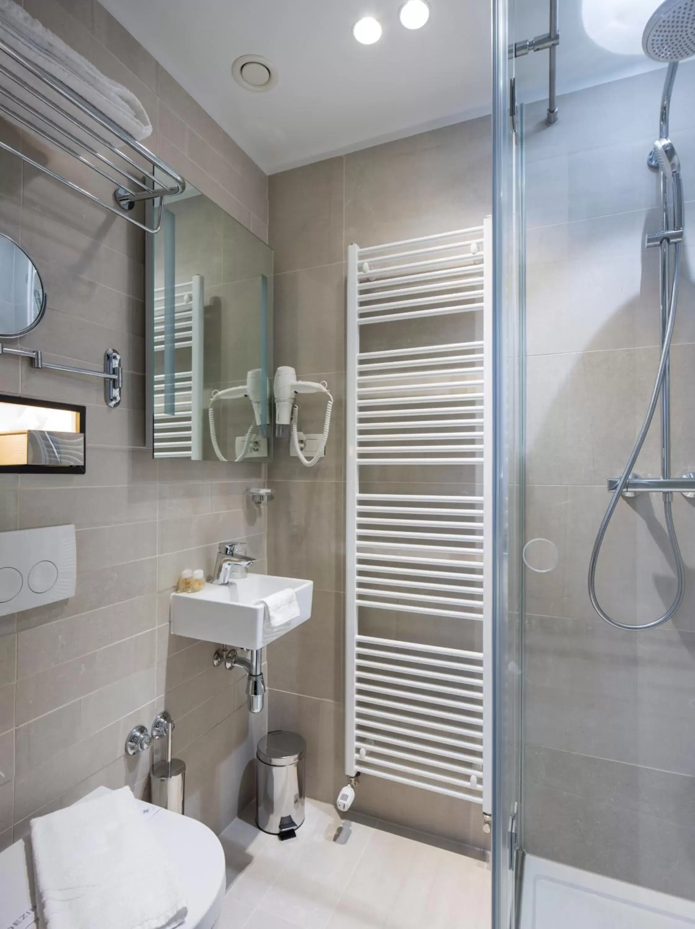 Shower, Bathroom in Livris Hotel