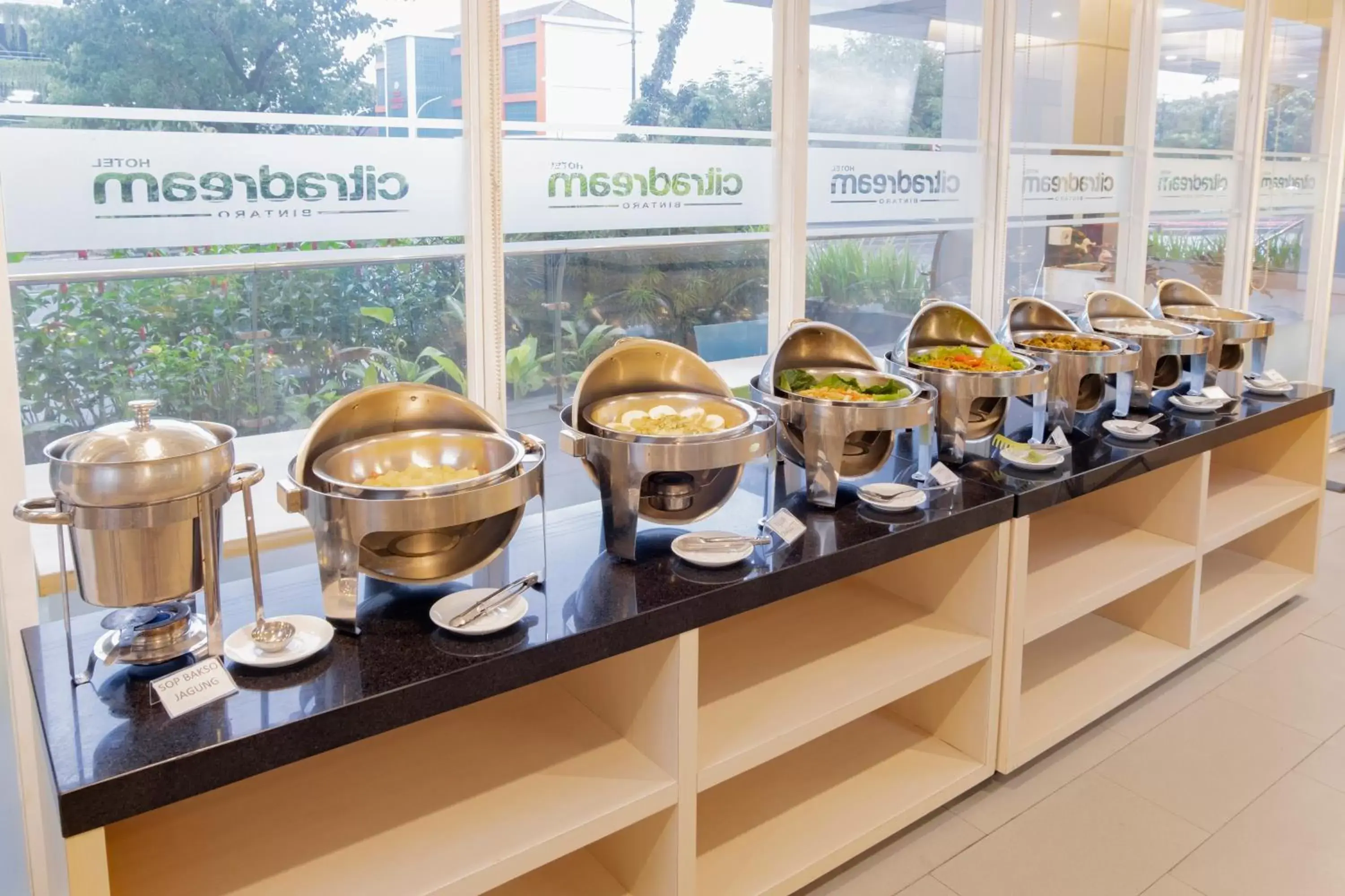 Buffet breakfast in Hotel Citradream Bintaro Buffet breakfast in Hotel Citradream Bintaro