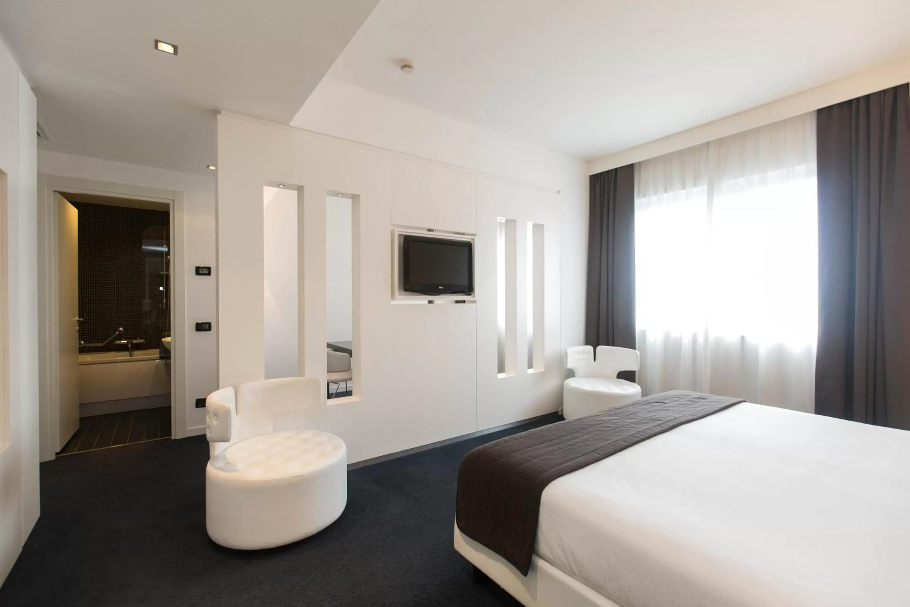 Bed in Idea Hotel Roma Z3