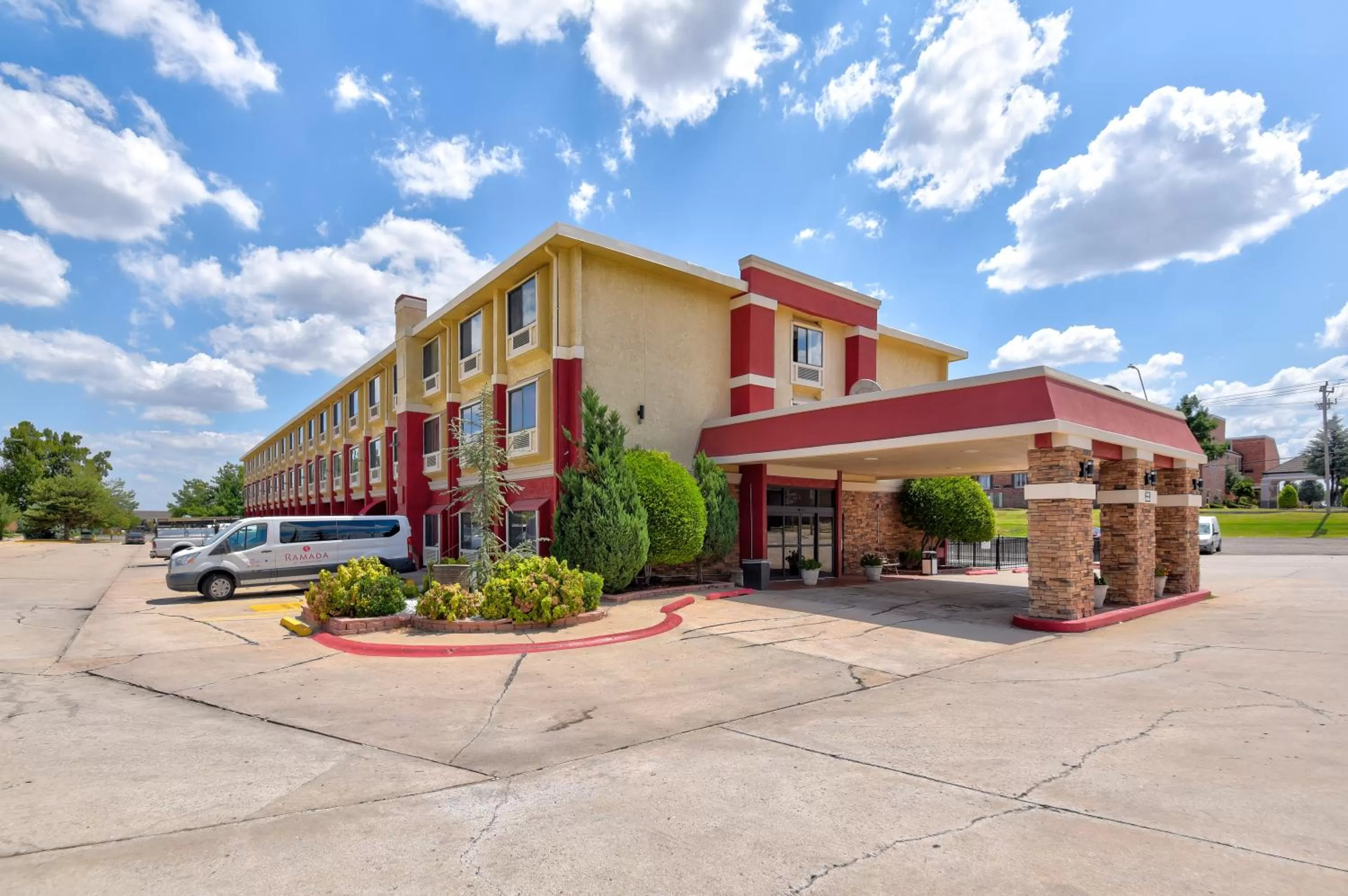 Property building in Ramada by Wyndham Oklahoma City Airport North