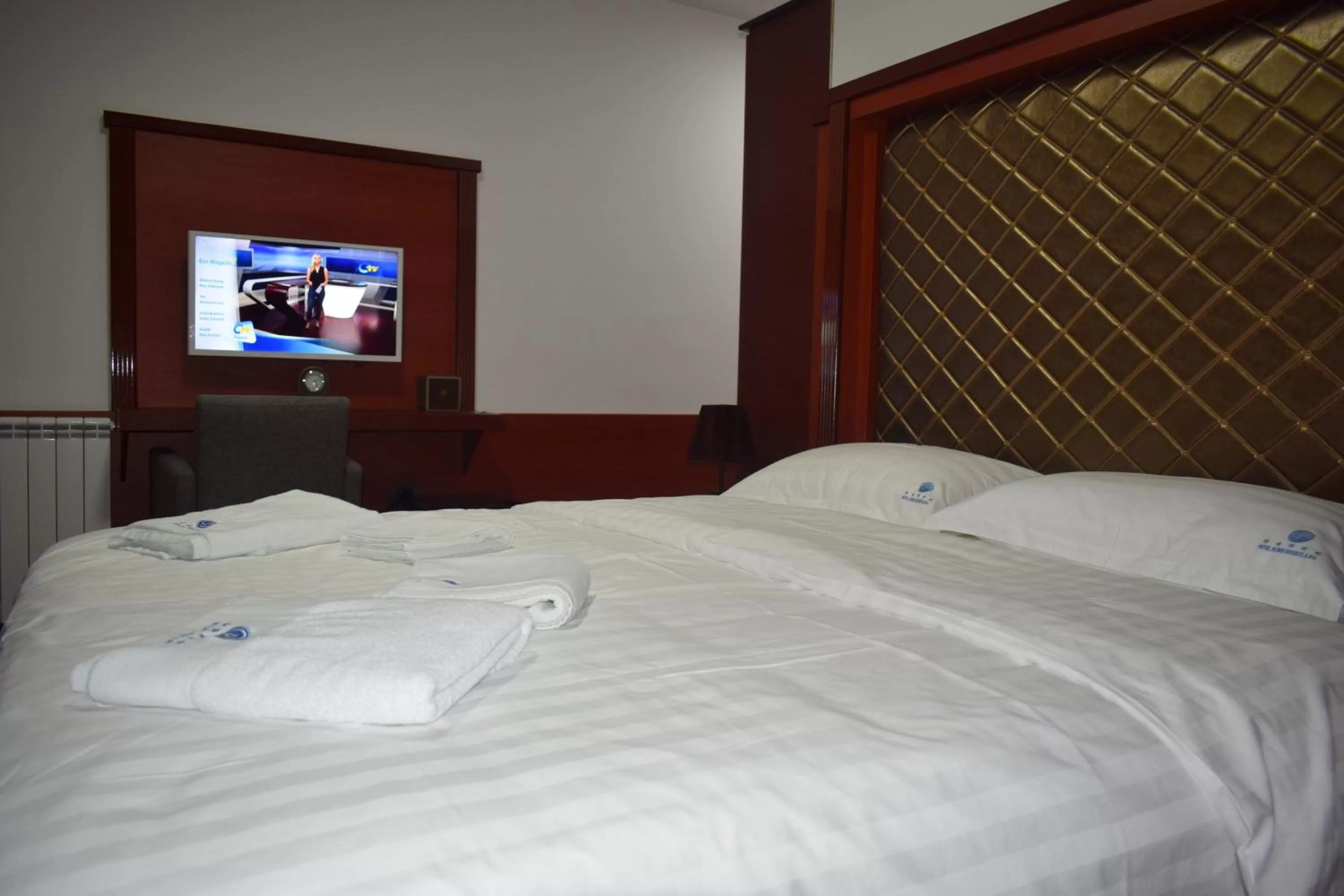 Bed in Petriti & Spa