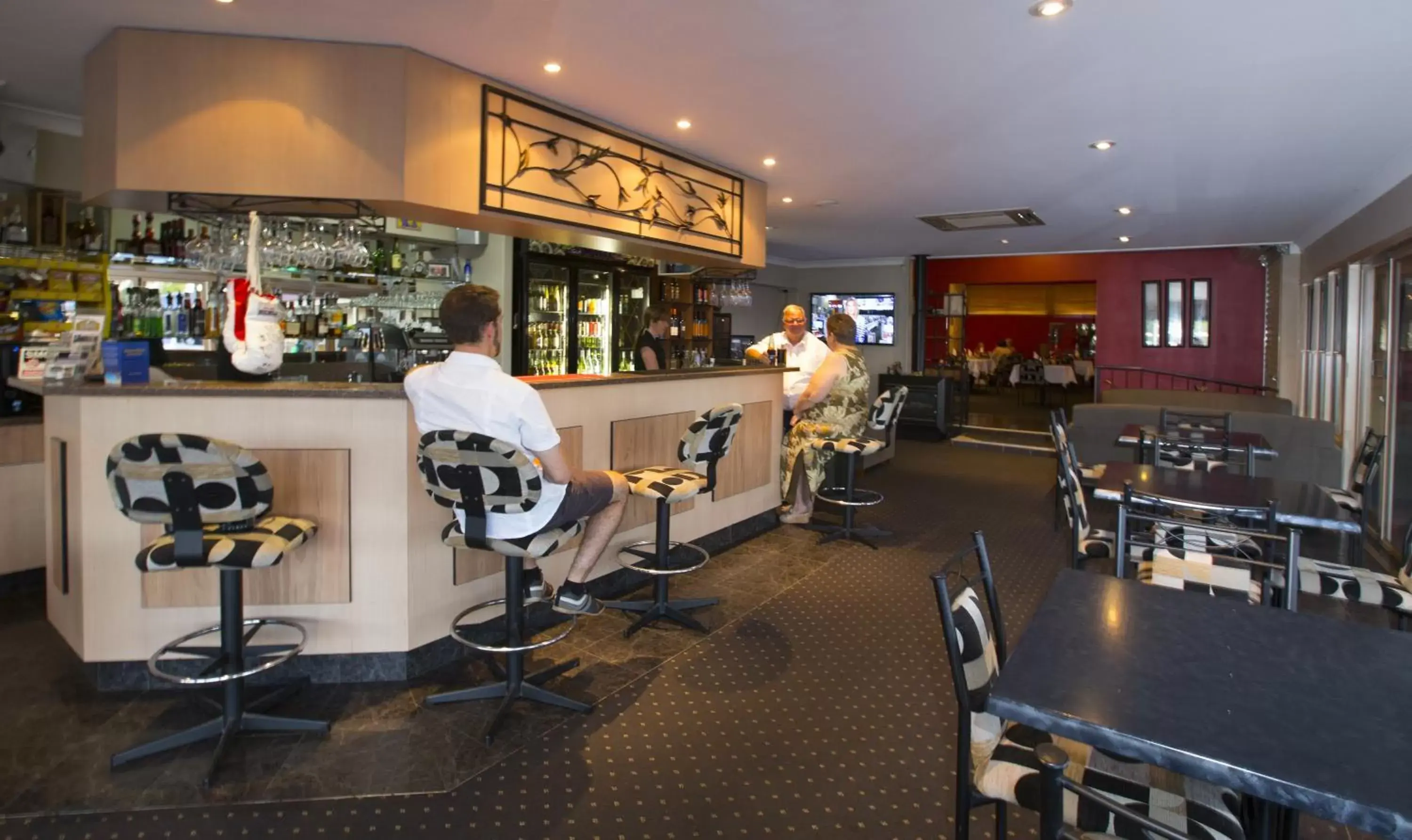 Lounge or bar, Lounge/Bar in James Street Motor Inn