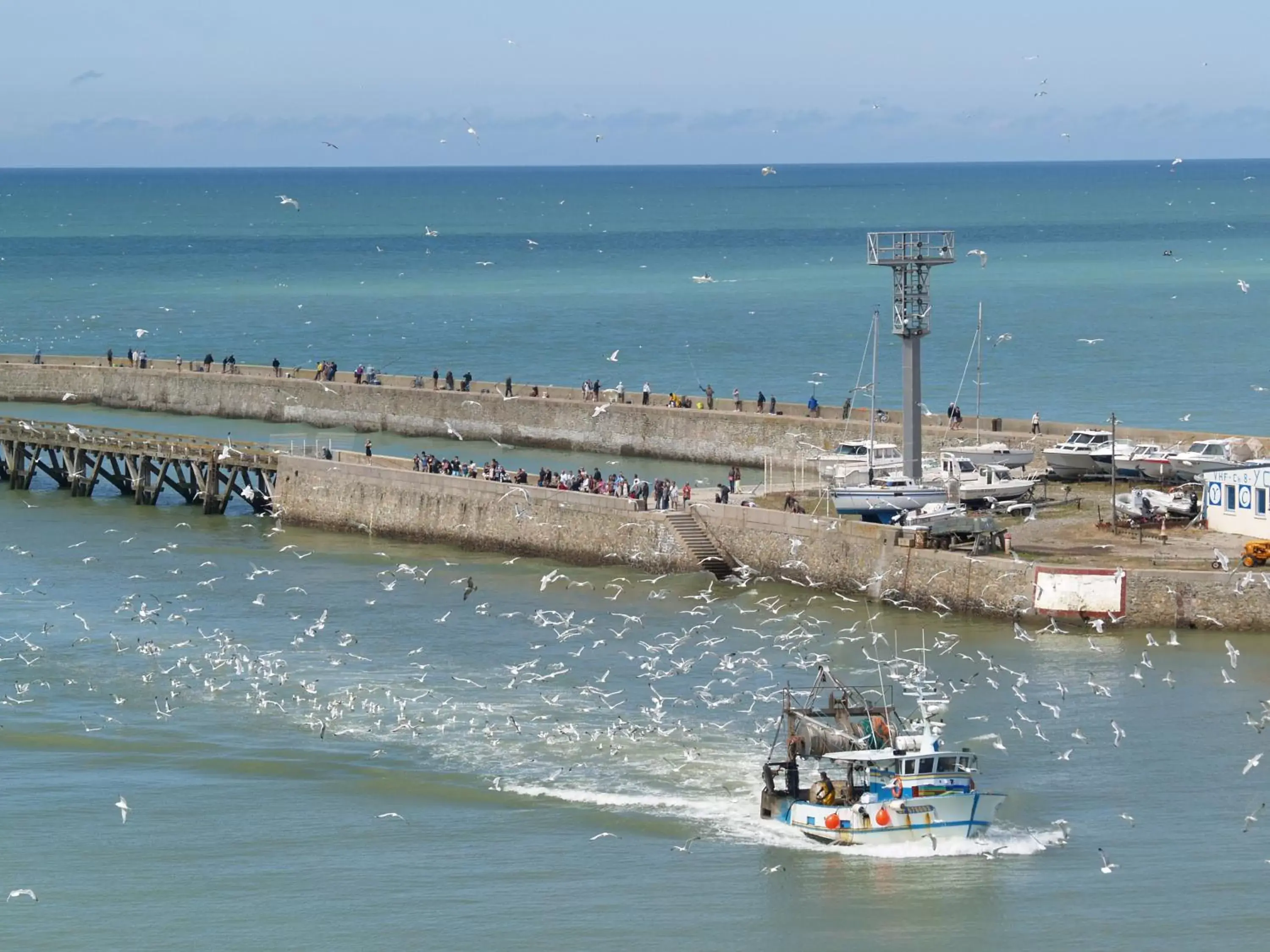 Sea view in Hôtel De Calais