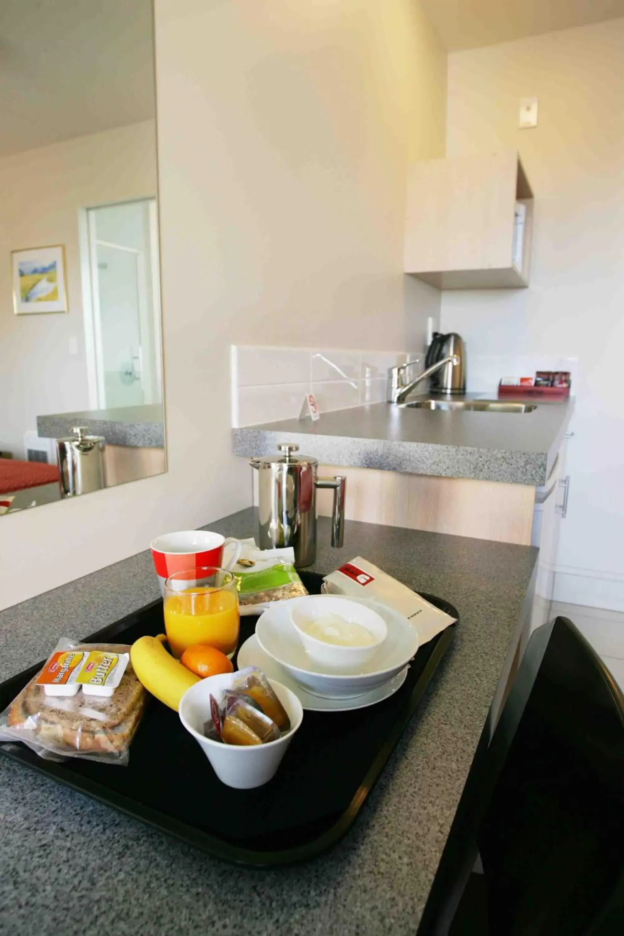 Food close-up, Kitchen/Kitchenette in Bella Vista Motel Ashburton