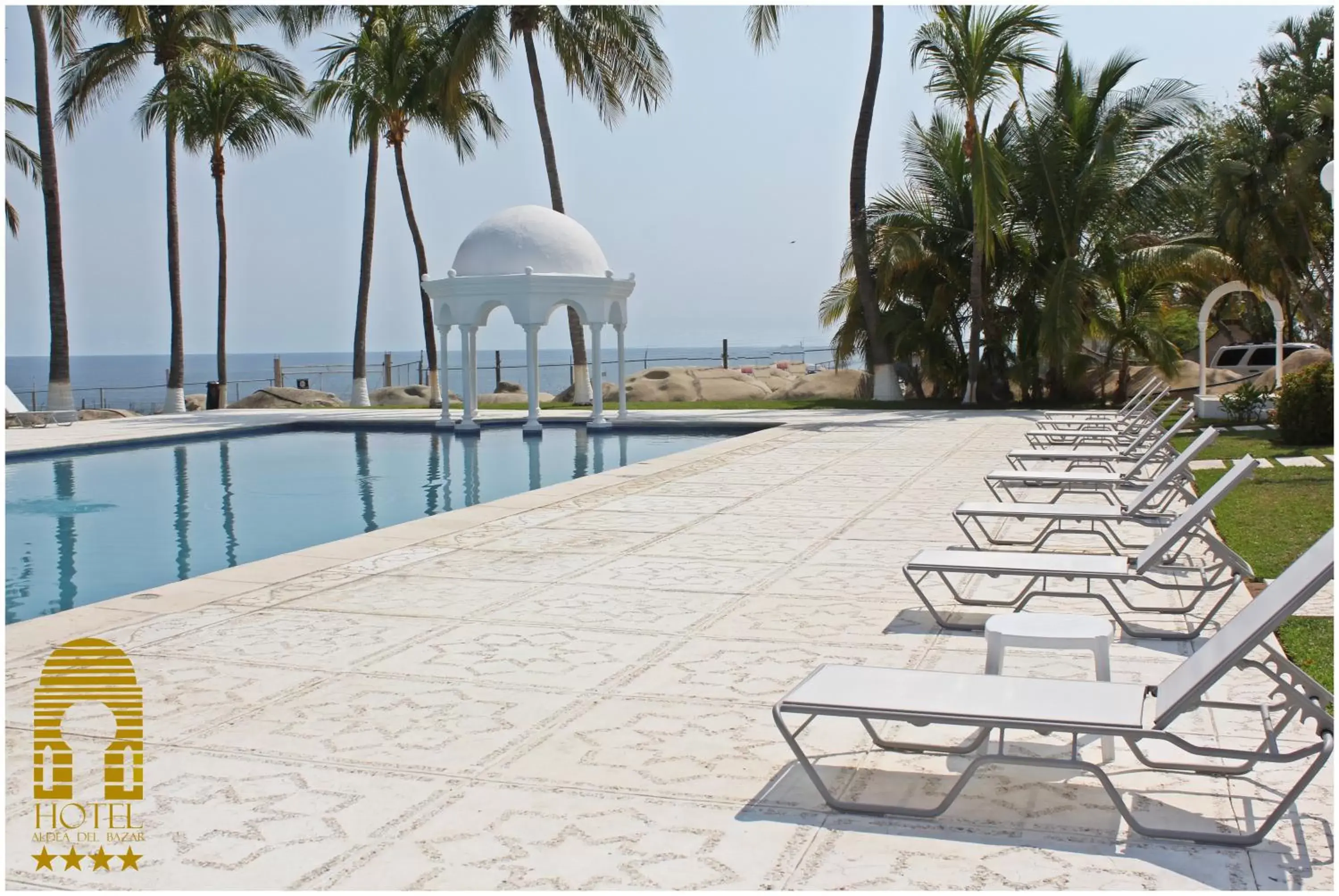 Pool view, Swimming Pool in Hotel Aldea del Bazar & Spa