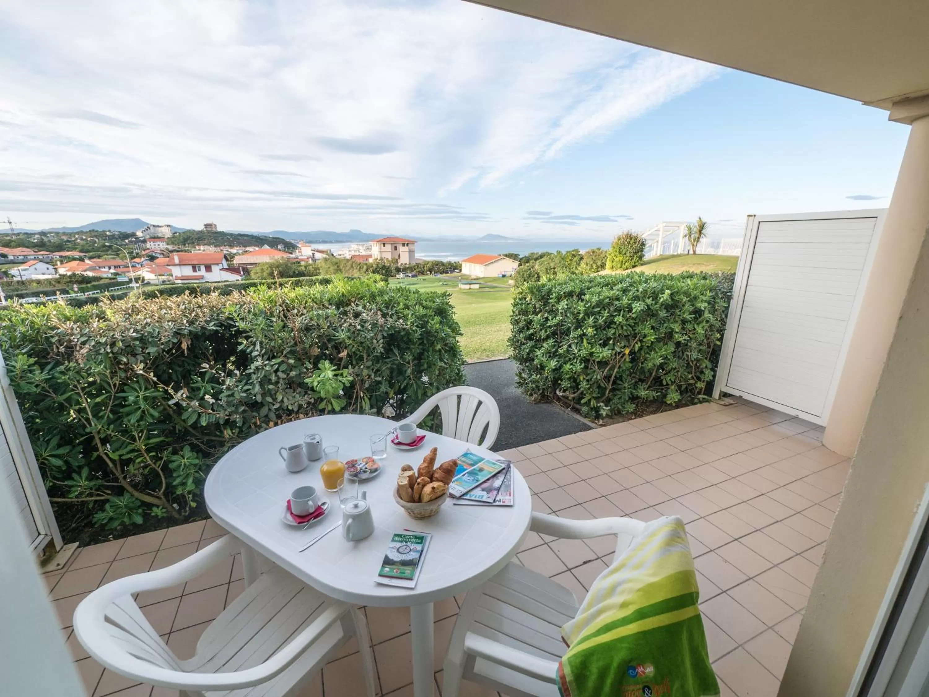 Balcony/Terrace in Résidence Mer & Golf Eugénie