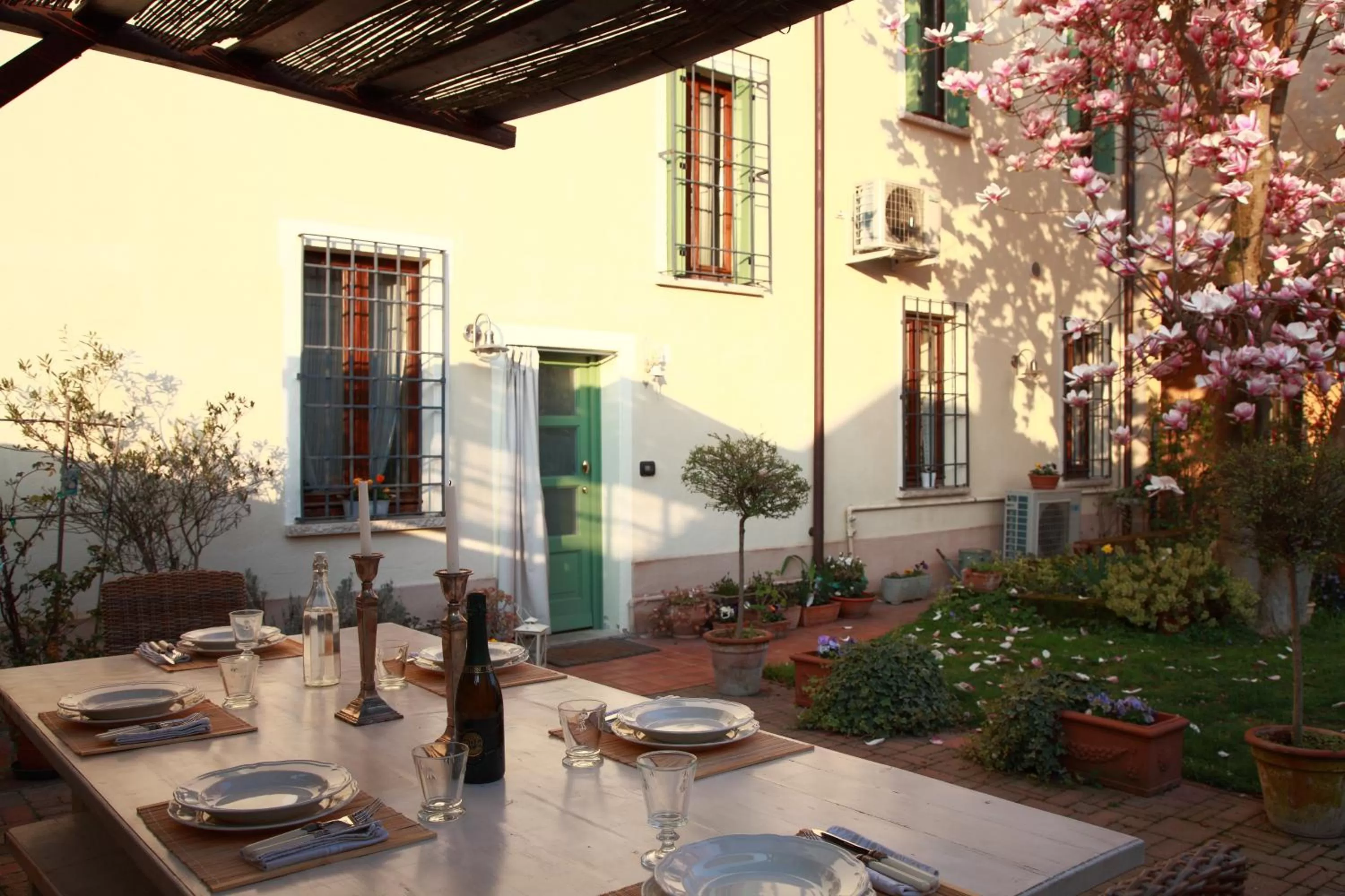 Garden in B&B La Magnolia