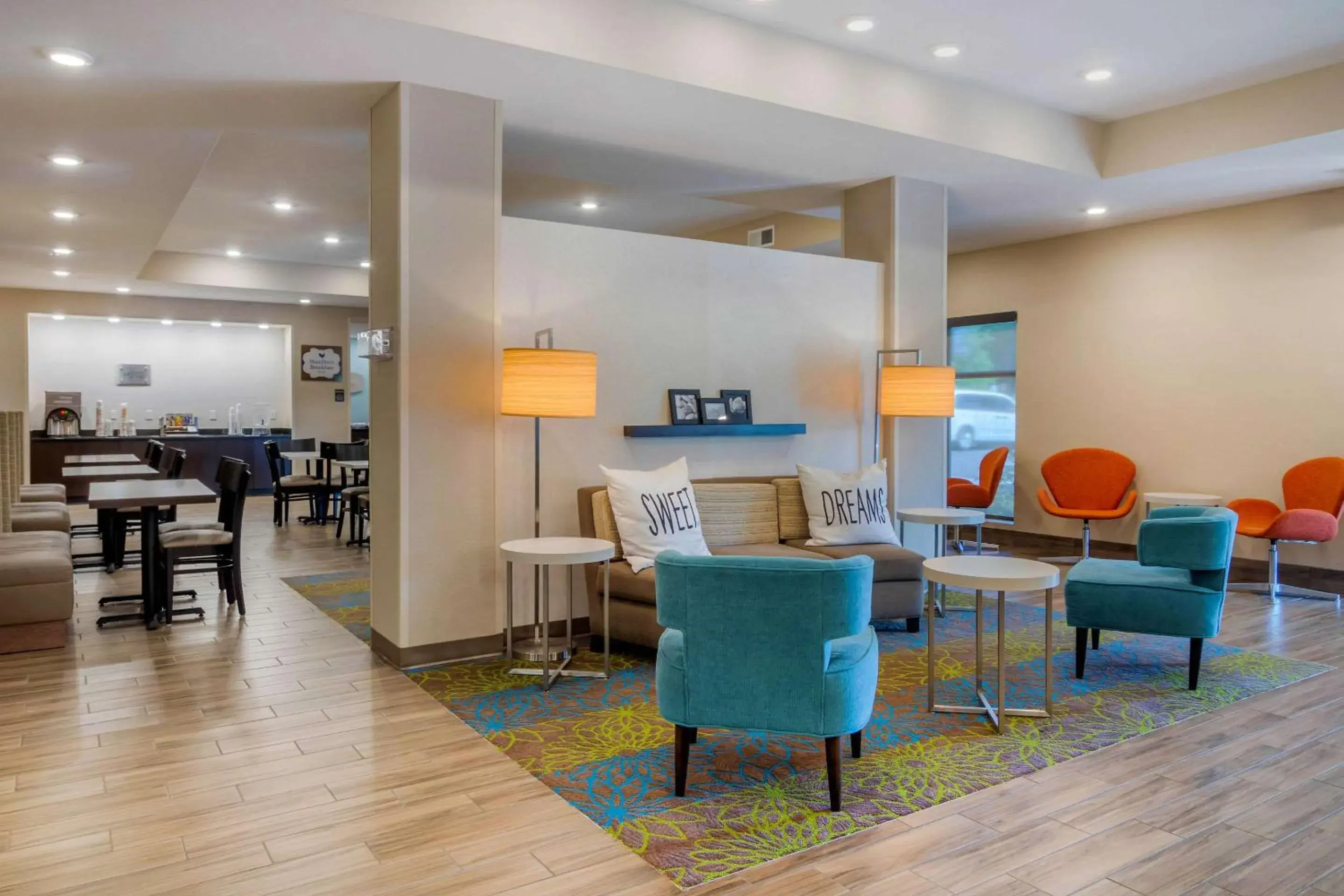 Lobby or reception in MainStay Suites Newnan Atlanta South